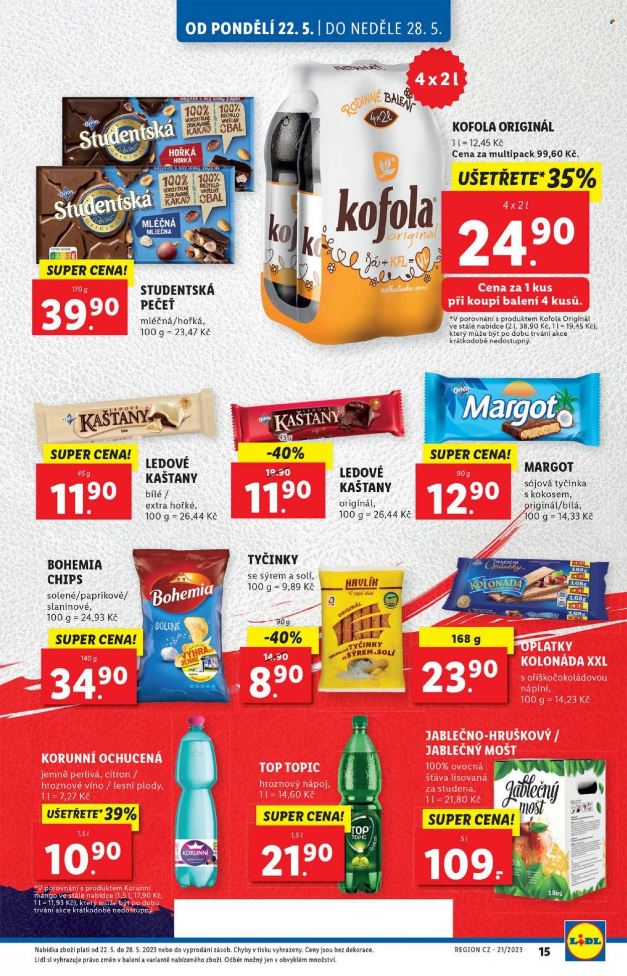 Leták Lidl - 22.5.2023 - 28.5.2023. Strana 15