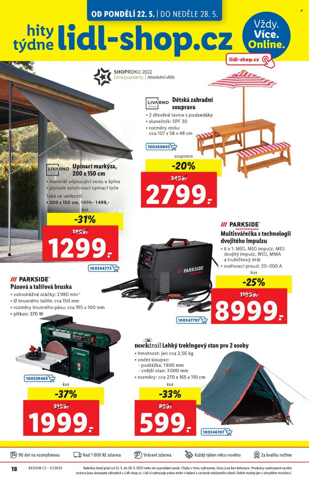 Leták Lidl - 22.5.2023 - 28.5.2023. Strana 18