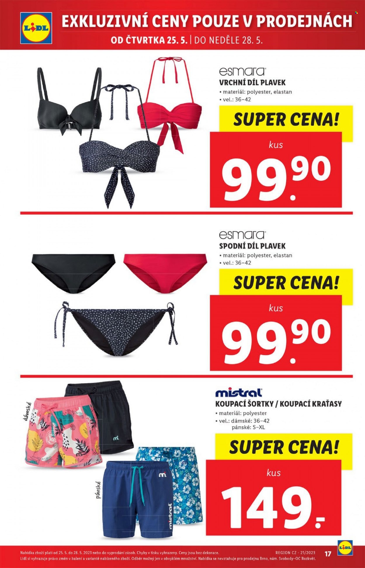 Leták Lidl - 25.5.2023 - 28.5.2023. Strana 17