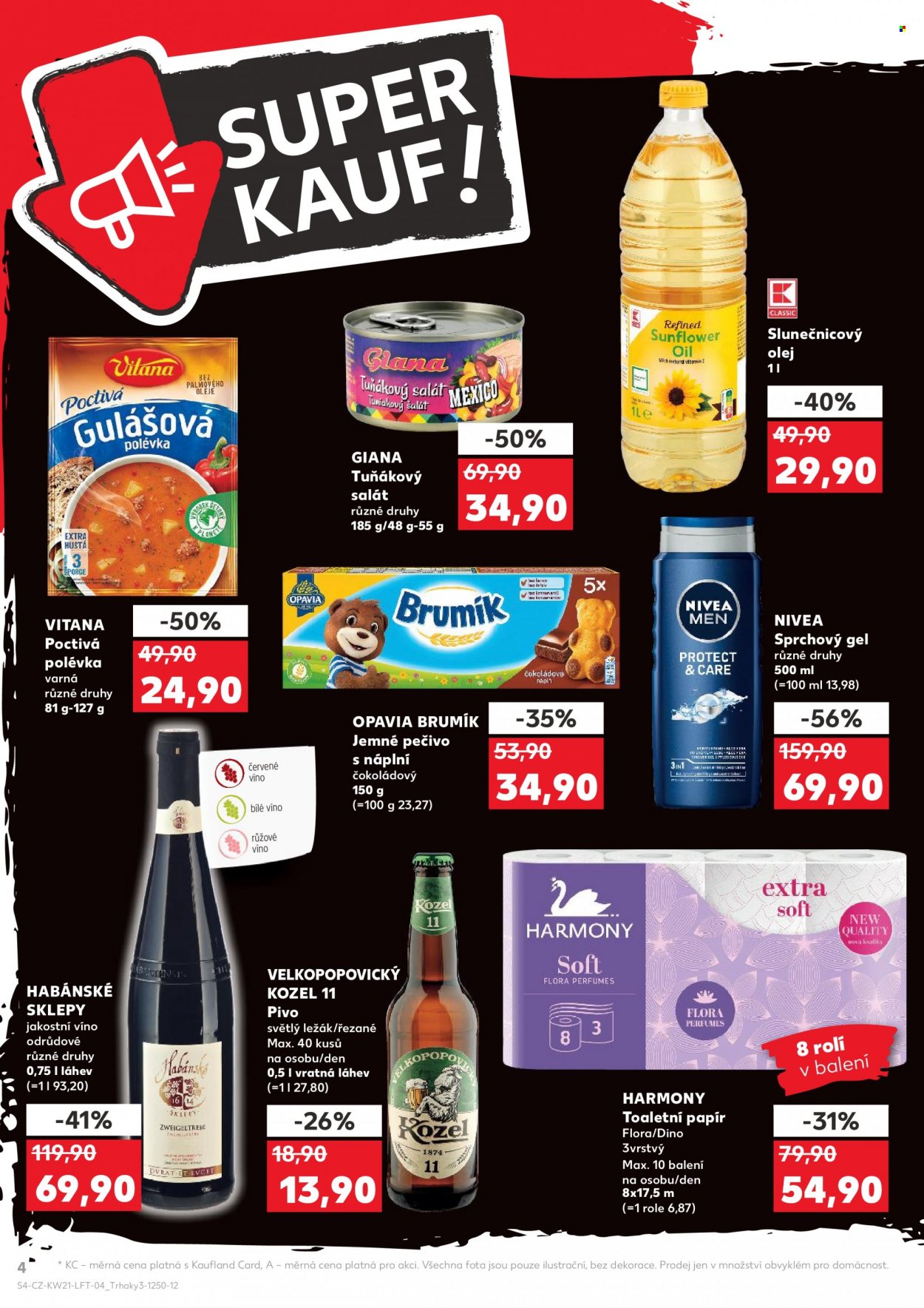Leták Kaufland - 24.5.2023 - 30.5.2023 - Produkty v akci - eidam, polotvrdý sýr, sýr, banány, Bivoj, šunka, šunka nejvyšší jakosti, vepřová panenka, čokoládová tyčinka, Kinder, mléko, plnotučné mléko, trvanlivé mléko, káva, Segafredo, zrnková káva, alkohol, Nicolaus, vodka. Strana 1.