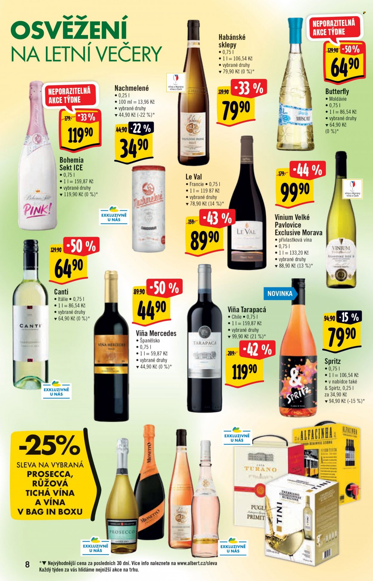 Leták Albert Hypermarket - 24.5.2023 - 6.6.2023 - Produkty v akci - Birell, nealkoholické pivo, nealkoholický nápoj, Carte d'Or, zmrzlina, Algida, Magnum, nanuk, nafukovací plovadlo, Coca-Cola, colový nápoj, limonáda, nafukovací kruh, boty, dámská obuv, pánská obuv. Strana 1.