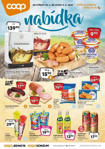 Leták coop JEDNOTA - 24.5.2023 - 6.6.2023.