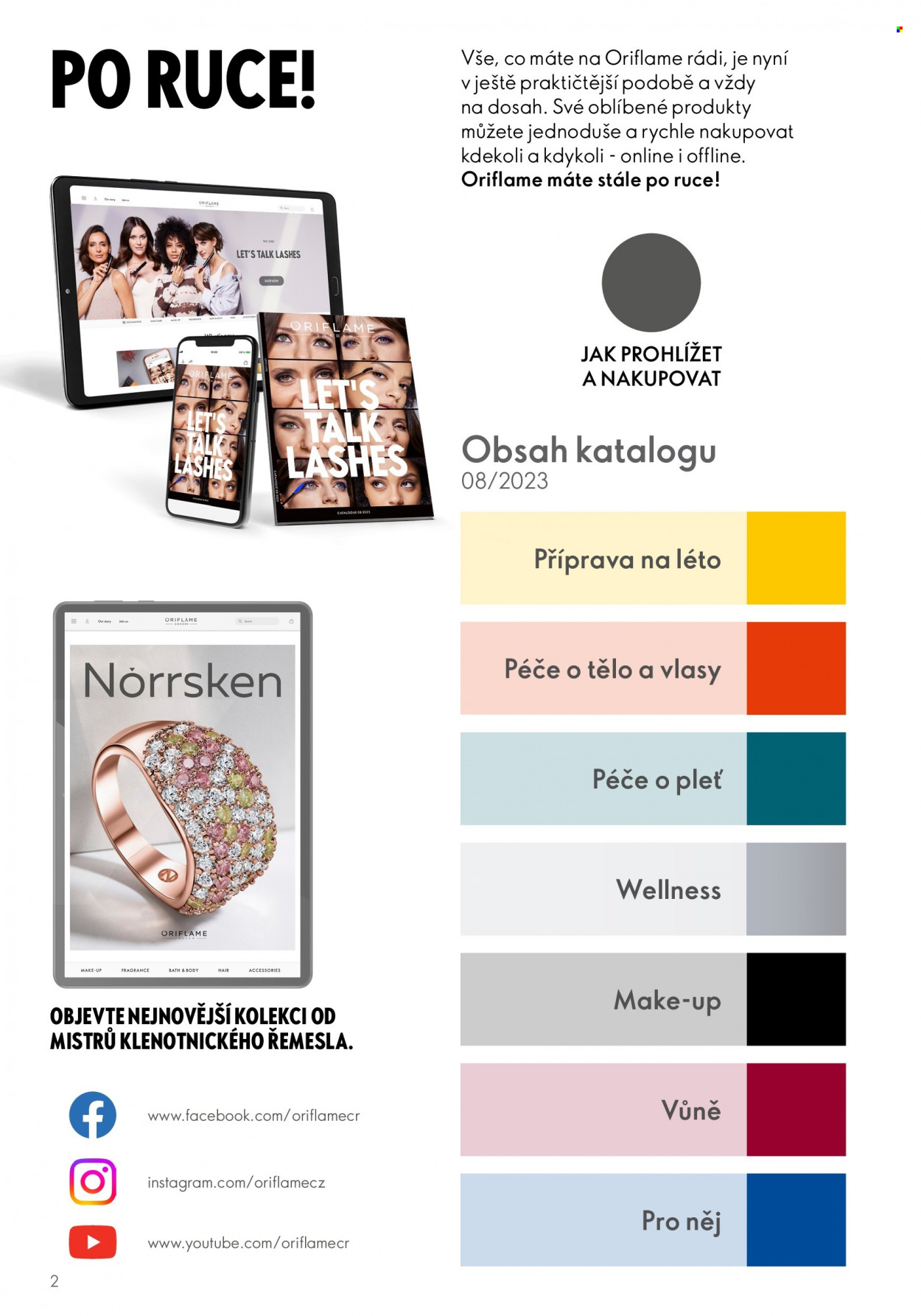 Leták ORIFLAME - 24.5.2023 - 13.6.2023. Strana 2