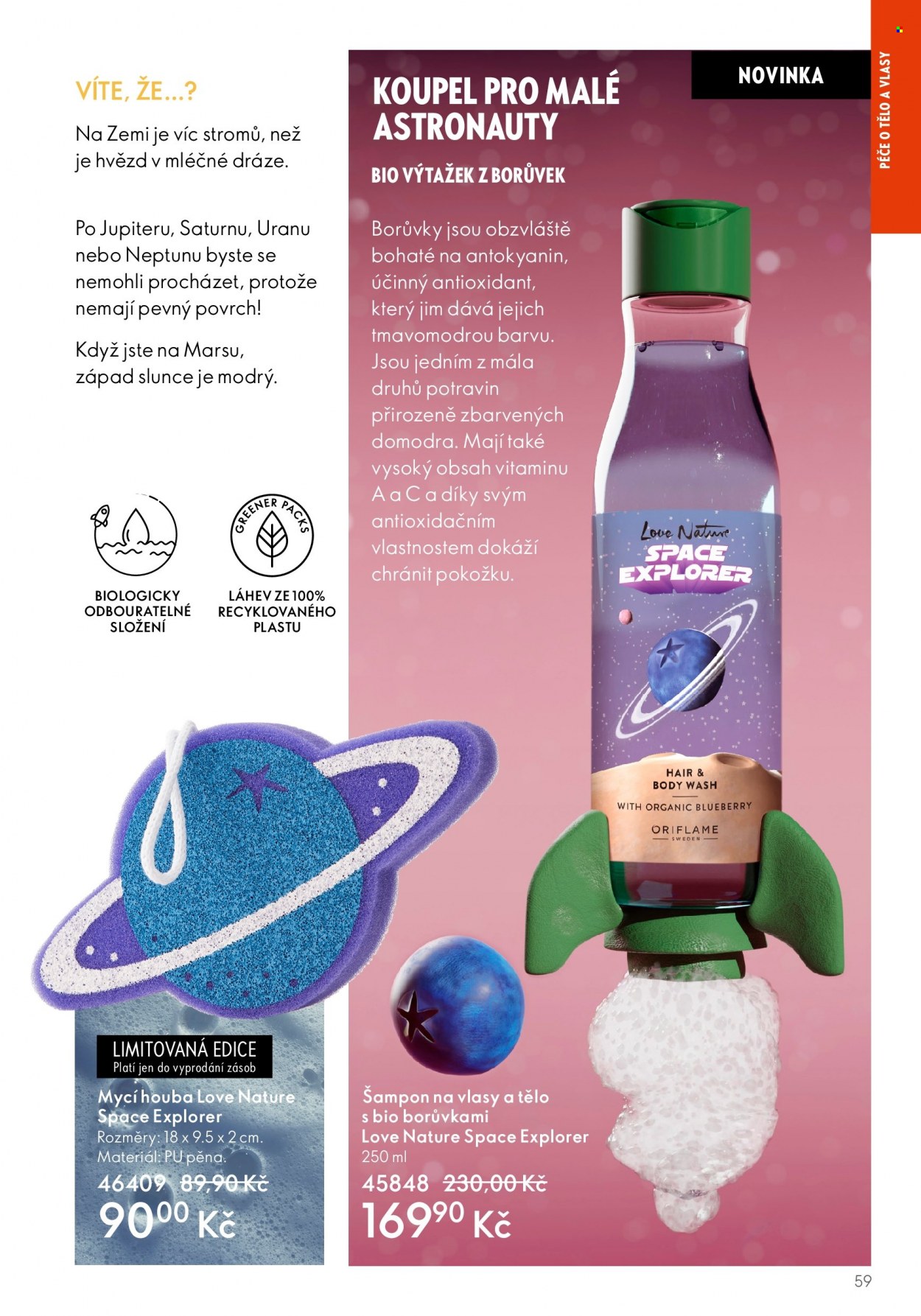 Leták ORIFLAME - 24.5.2023 - 13.6.2023. Strana 59