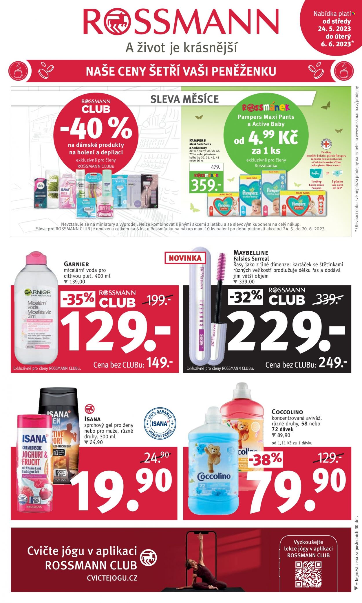 Leták ROSSMANN - 24.5.2023 - 6.6.2023. Strana 1