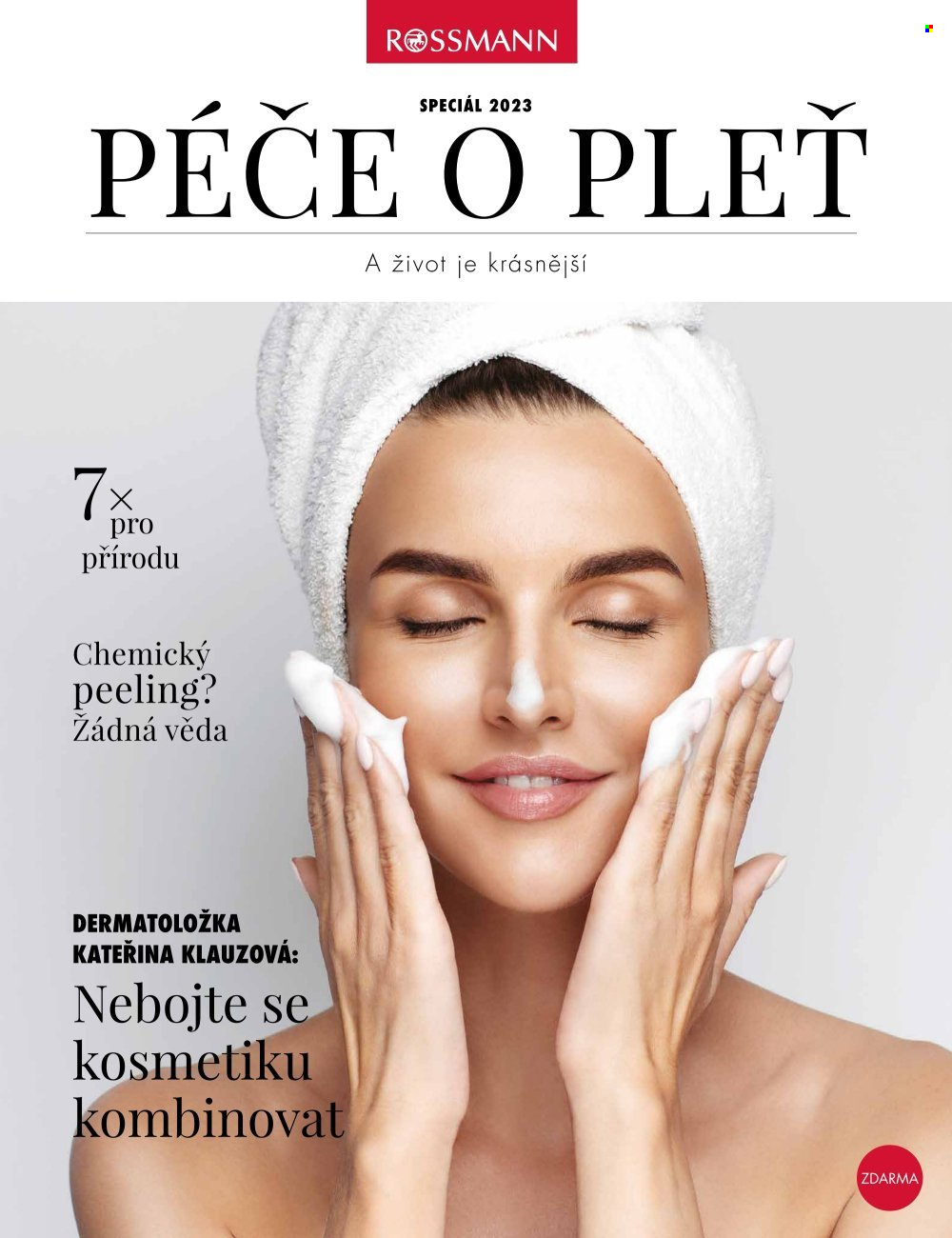 Leták ROSSMANN - 26.4.2023 - 31.8.2023. Strana 1