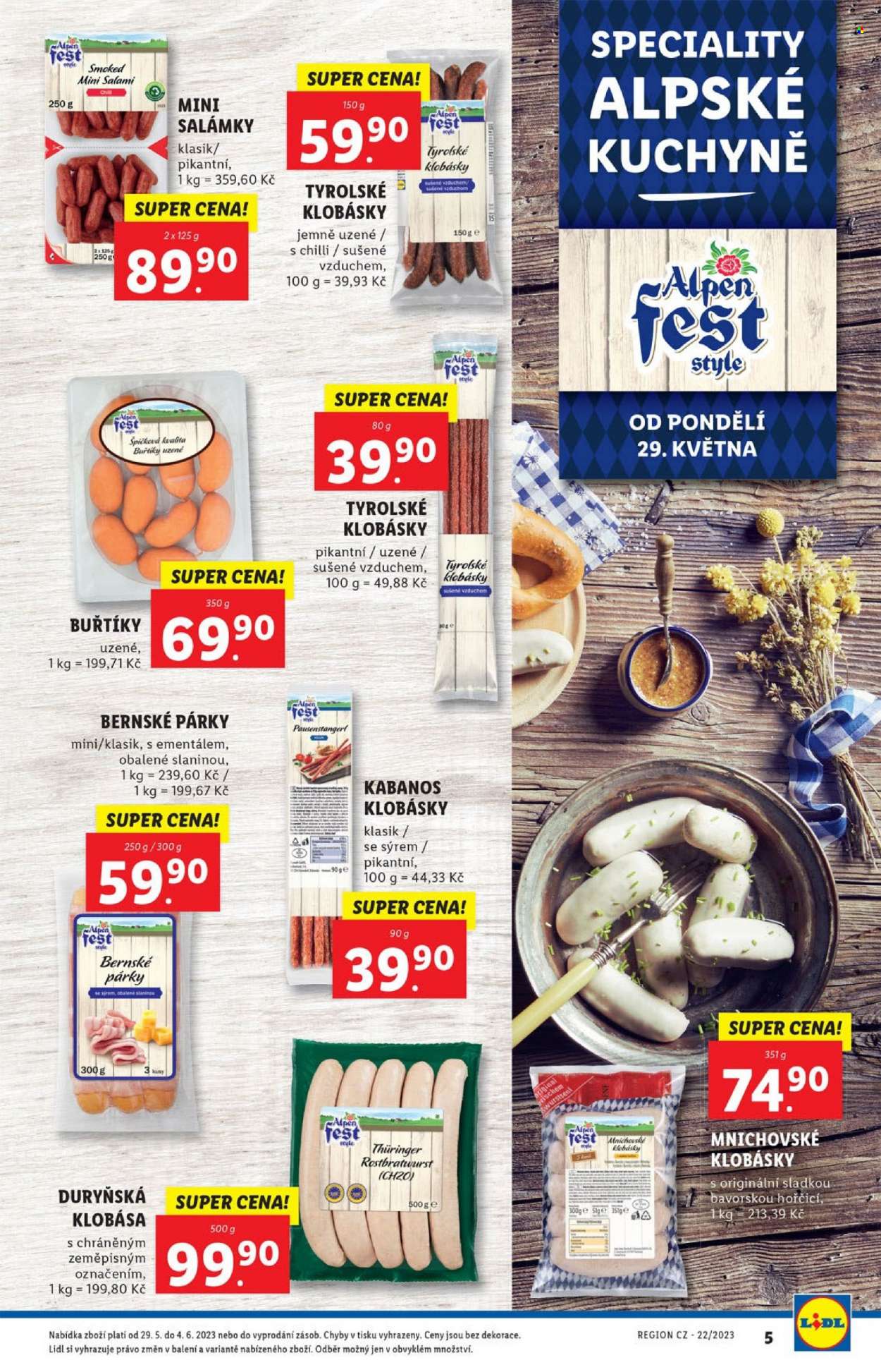 Leták Lidl - 29.5.2023 - 4.6.2023. Strana 5