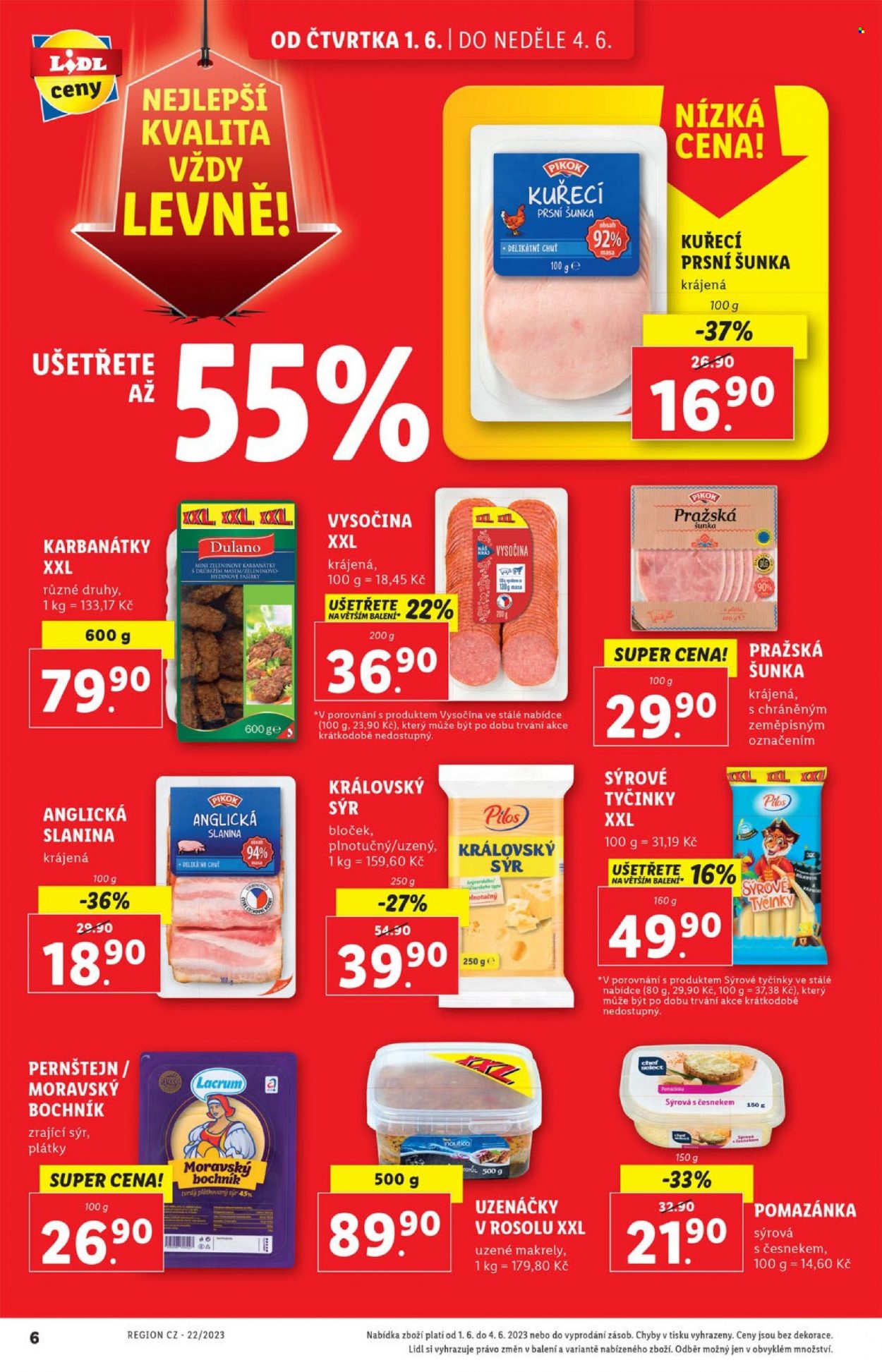 Leták Lidl - 1.6.2023 - 4.6.2023. Strana 6