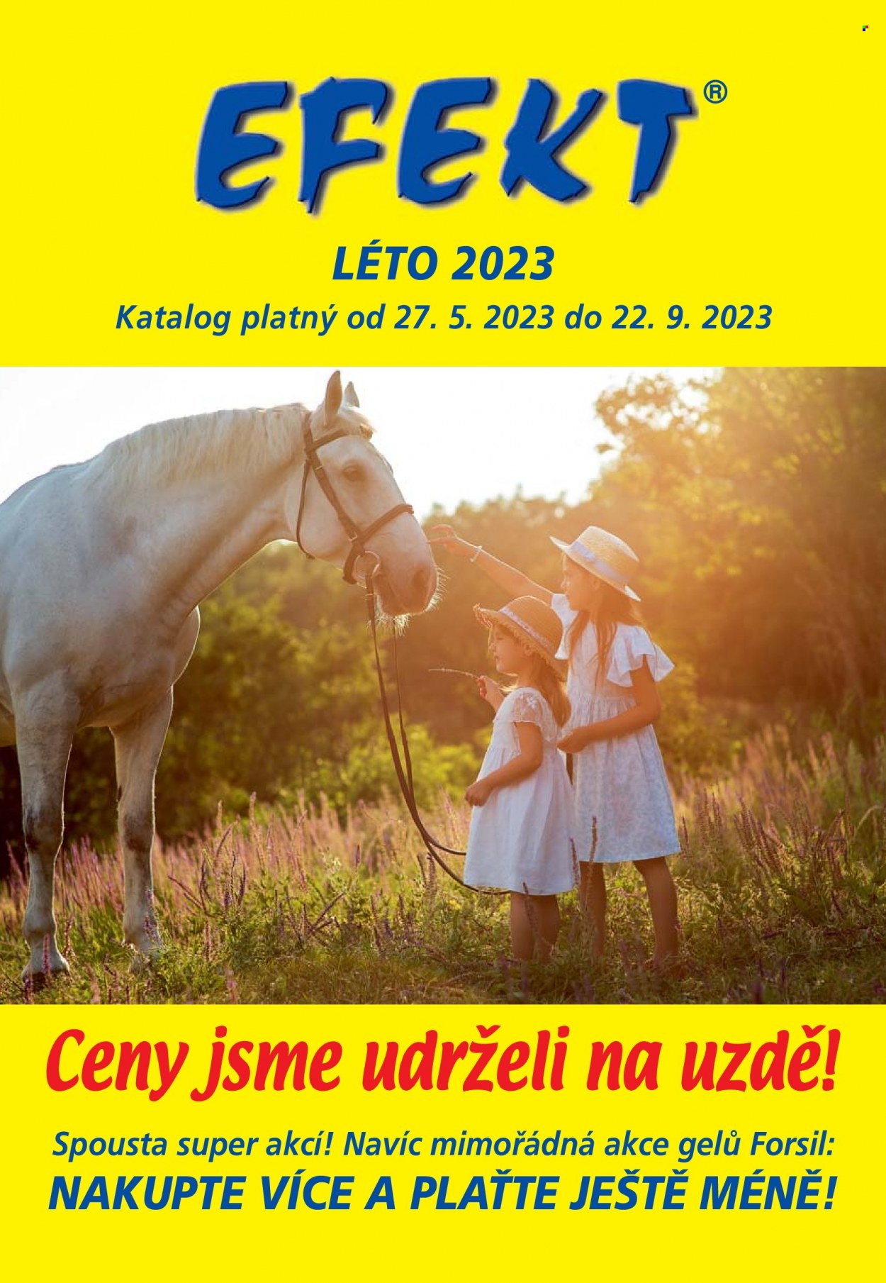 Leták Efekt - 27.5.2023 - 22.9.2023. Strana 1