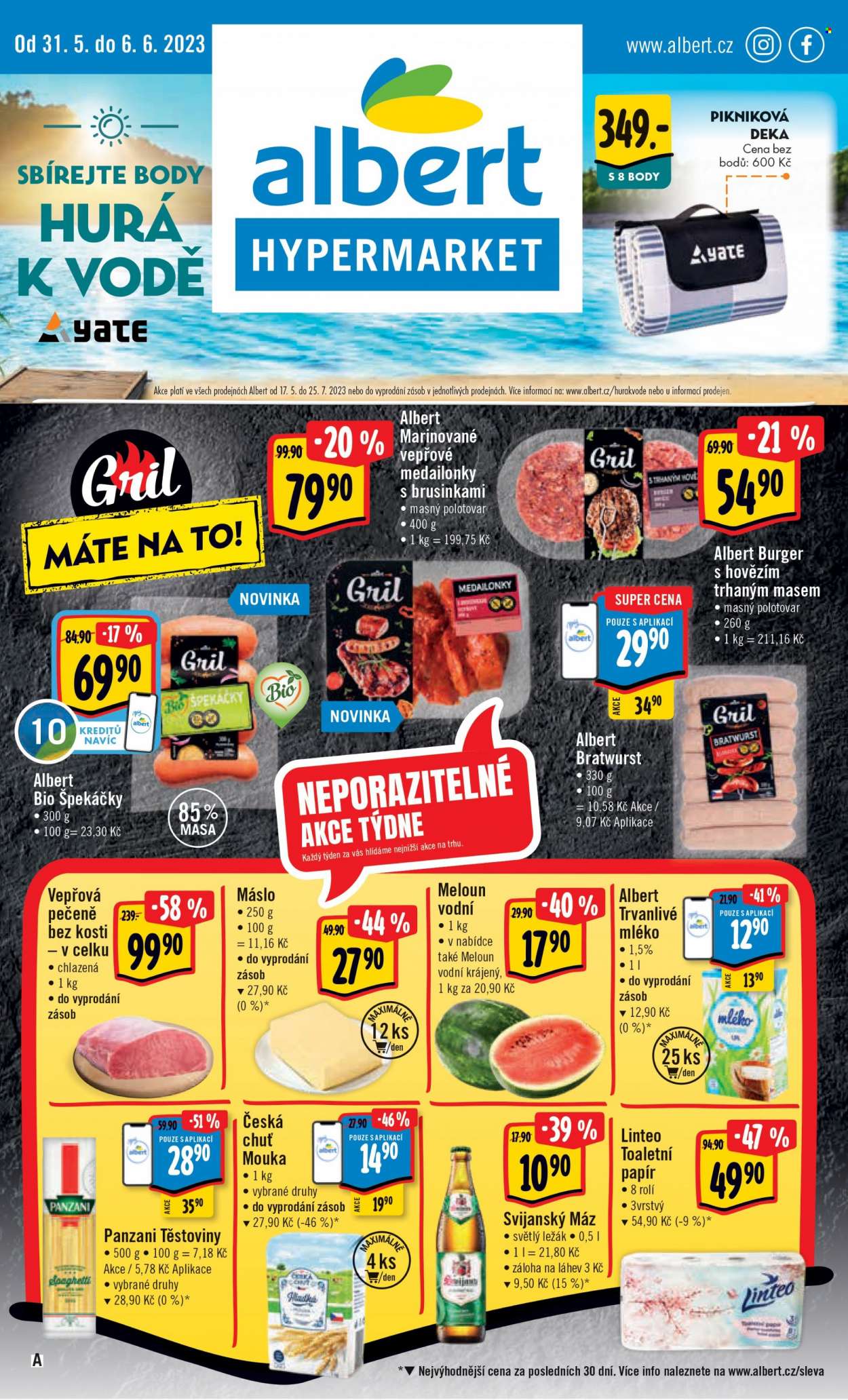 Leták Albert Hypermarket - 31.5.2023 - 6.6.2023. Strana 1