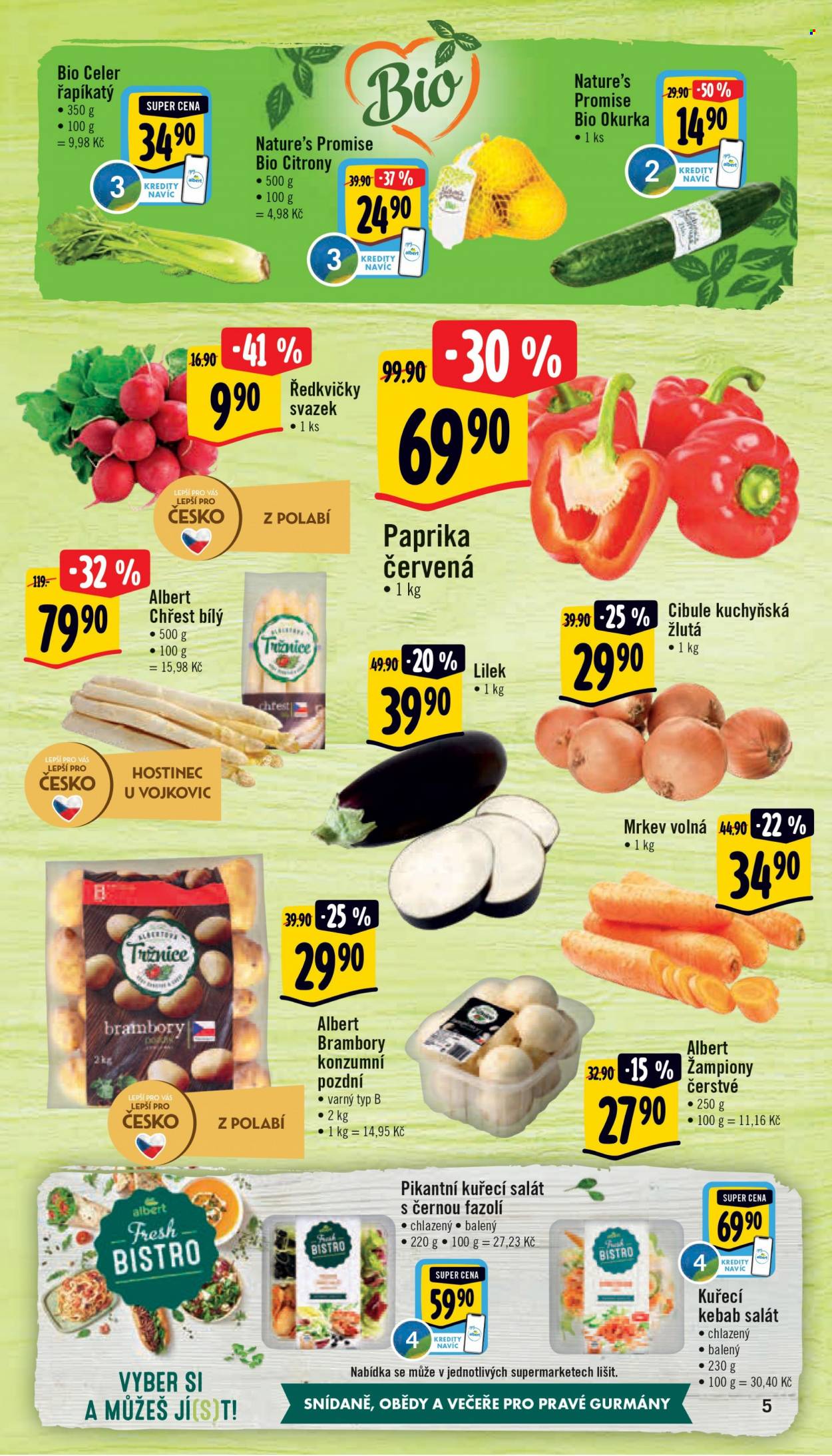 Leták Albert Supermarket - 31.5.2023 - 6.6.2023. Strana 5