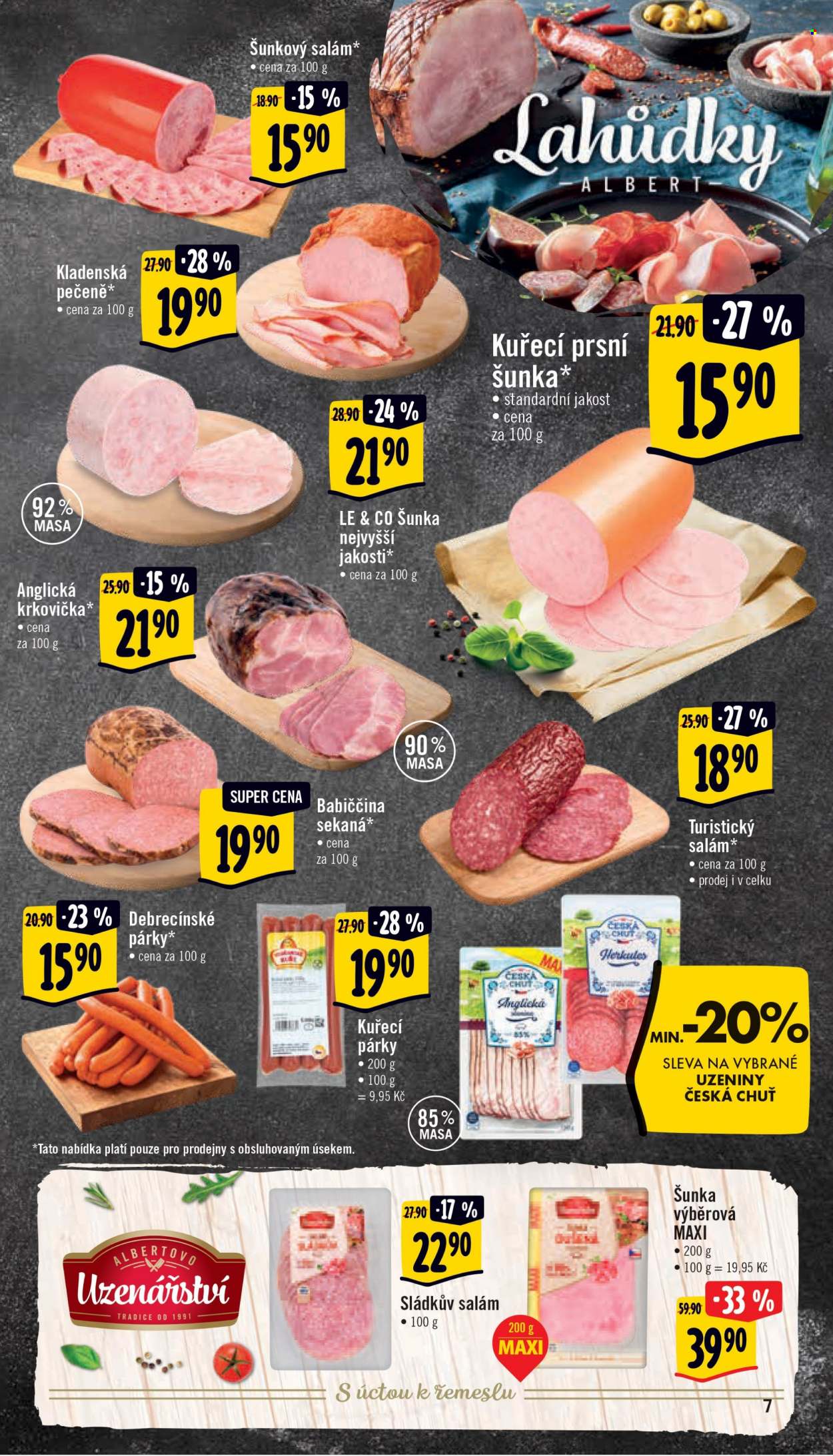 Leták Albert Supermarket - 31.5.2023 - 6.6.2023. Strana 7