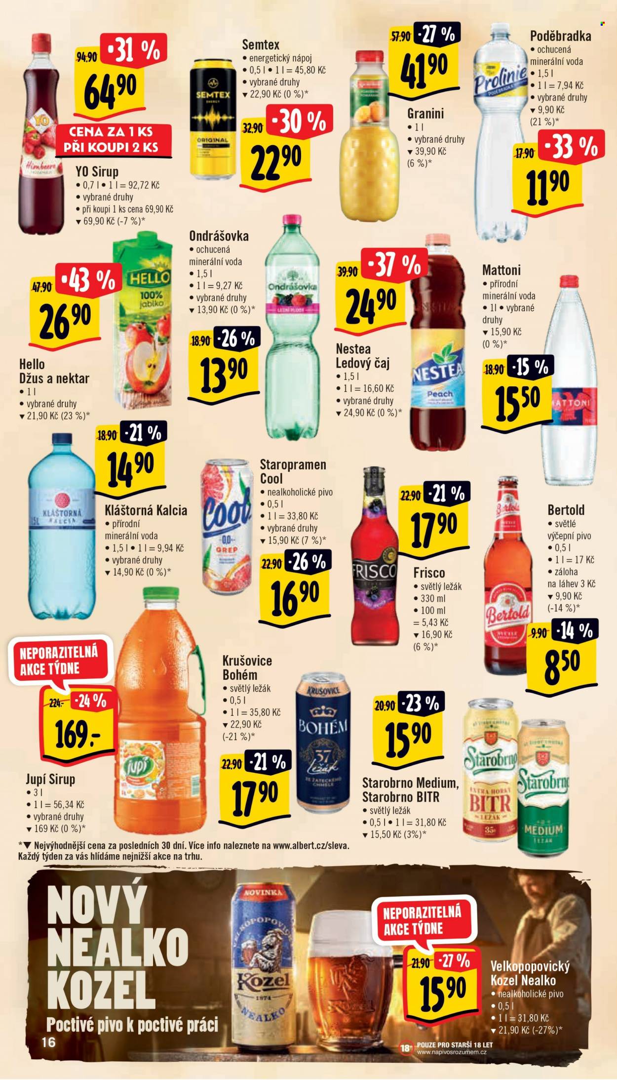 Leták Albert Supermarket - 31.5.2023 - 6.6.2023. Strana 16