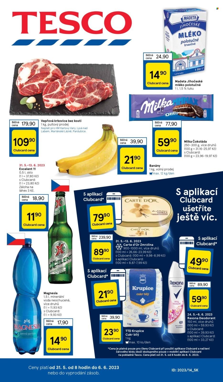 Leták TESCO - 31.5.2023 - 6.6.2023. Strana 1