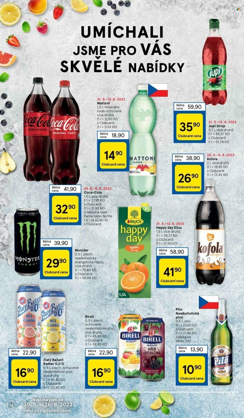 Leták TESCO - 31.5.2023 - 6.6.2023. Strana 14