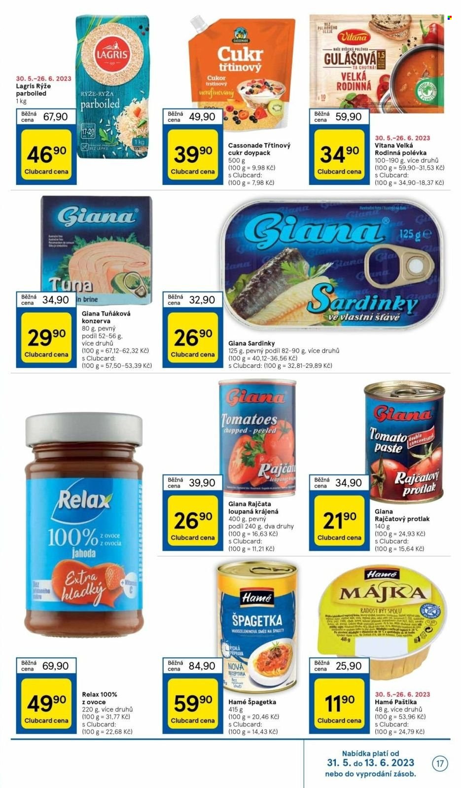Leták TESCO - 31.5.2023 - 6.6.2023. Strana 17