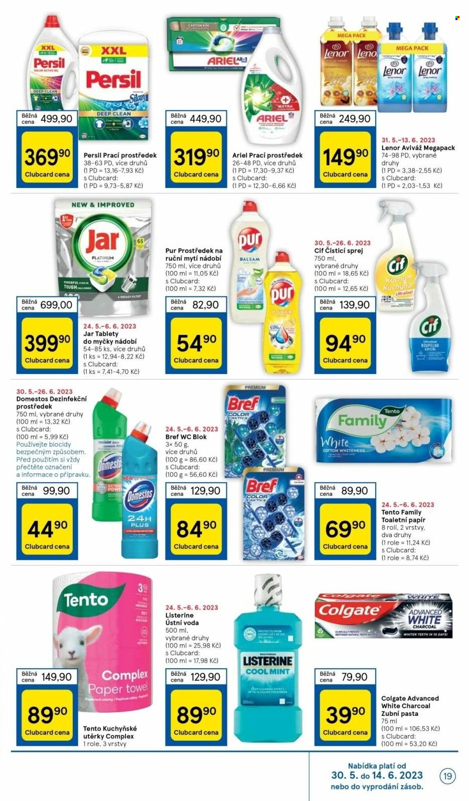 Leták TESCO - 31.5.2023 - 6.6.2023. Strana 19