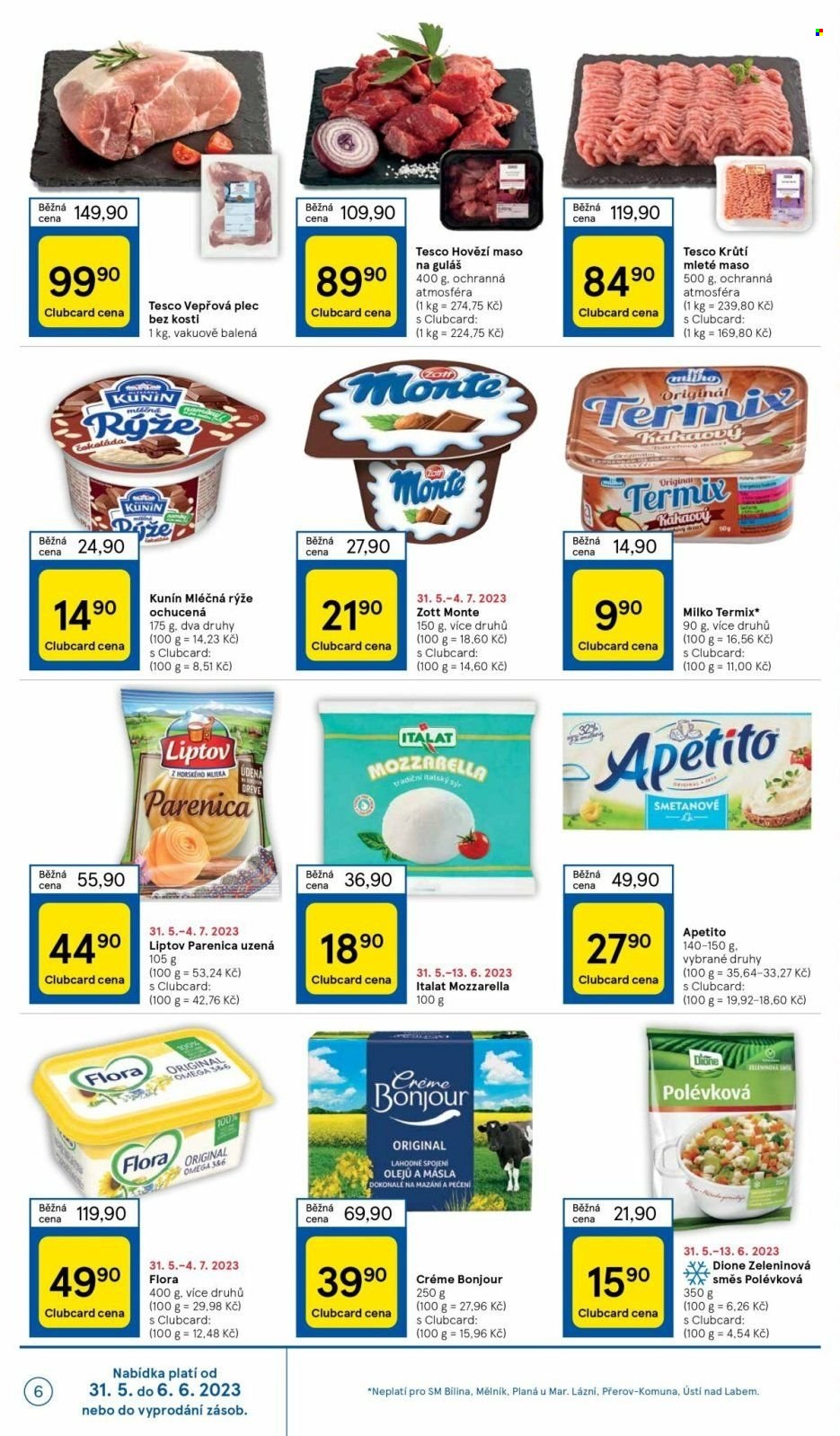 Leták TESCO supermarket - 31.5.2023 - 6.6.2023. Strana 6