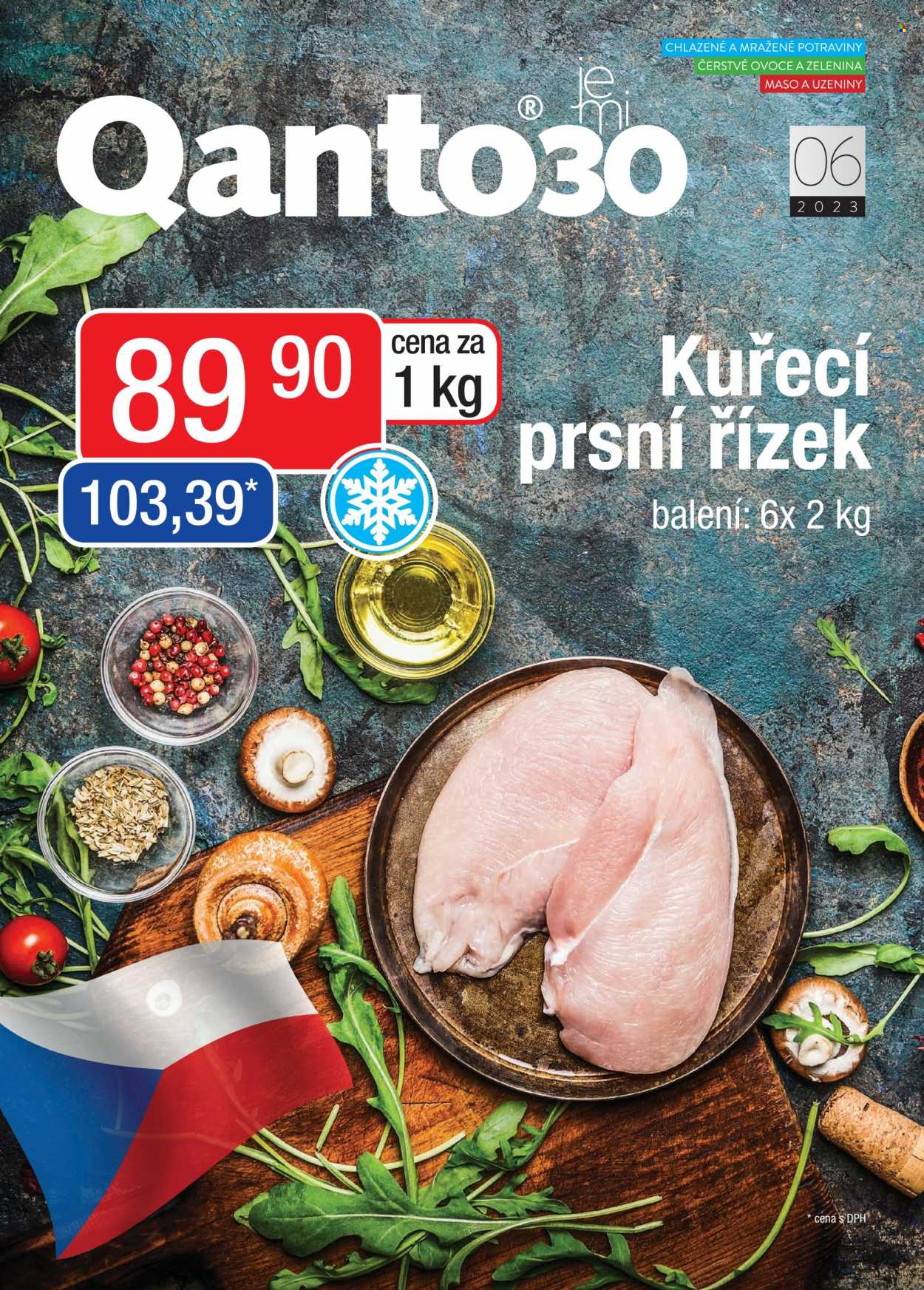 Leták Astur & Qanto velkoobchod - 1.6.2023 - 30.6.2023. Strana 1