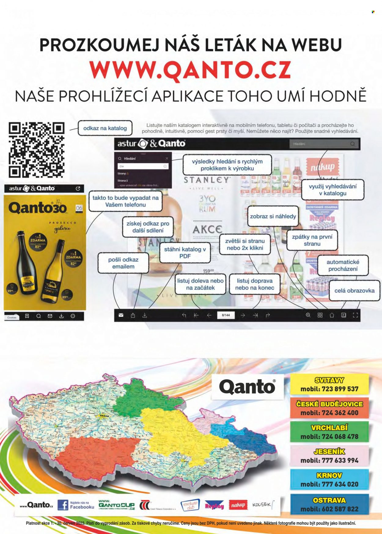 Leták Astur & Qanto velkoobchod - 1.6.2023 - 30.6.2023. Strana 148