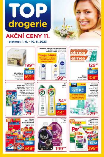 Leták TOP drogerie - 1.6.2023 - 10.6.2023.