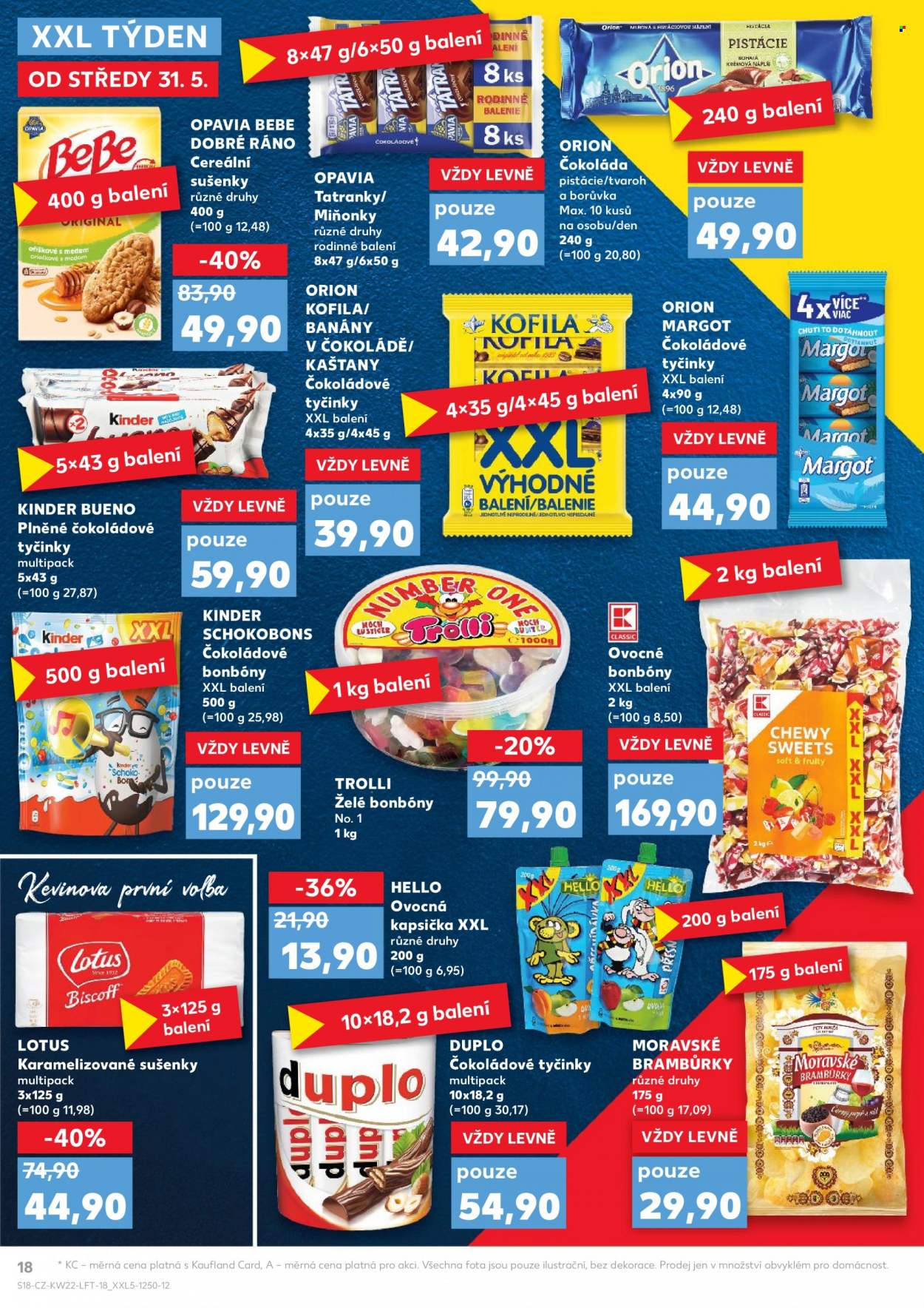 Leták Kaufland - 31.5.2023 - 6.6.2023. Strana 18