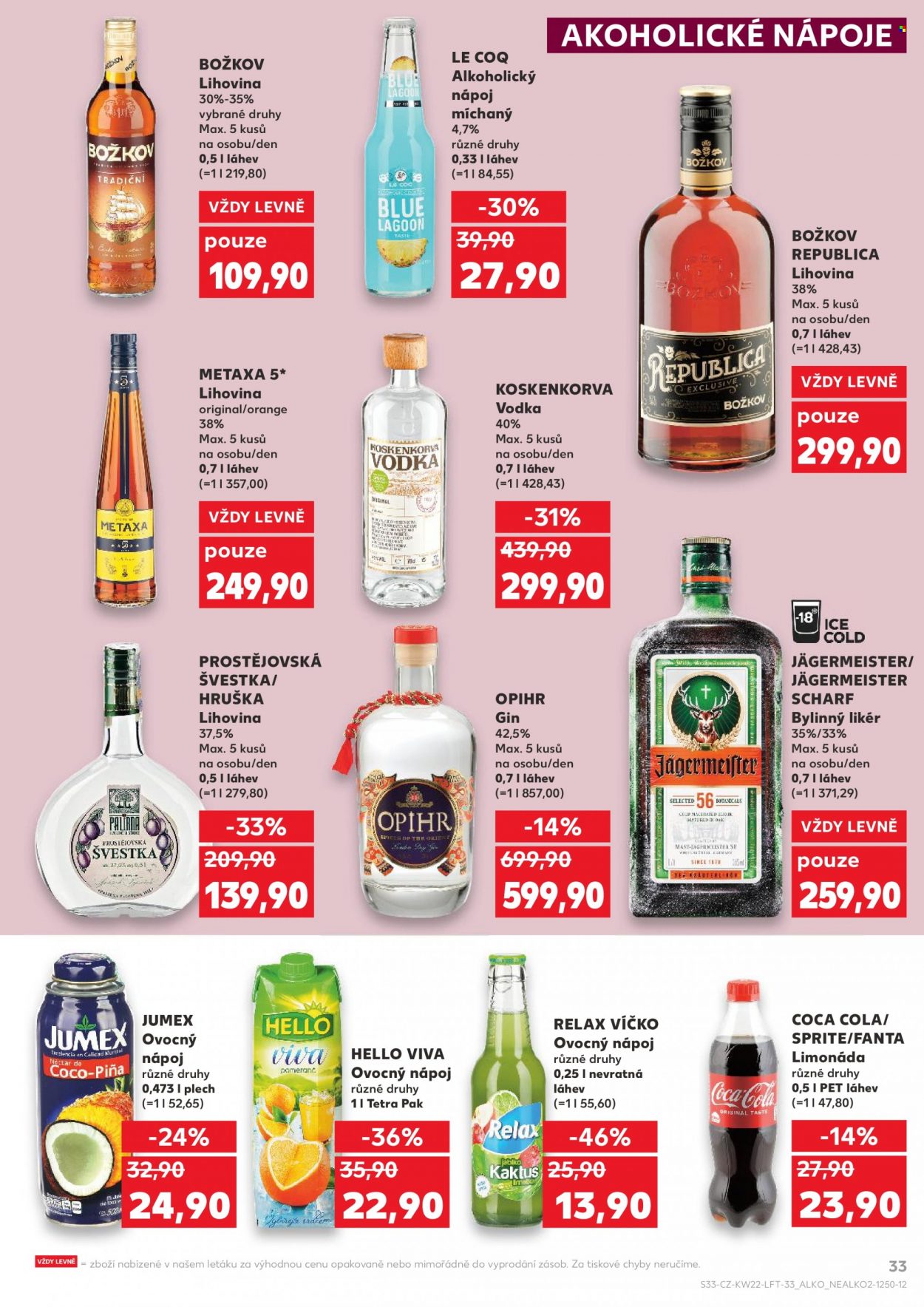 Leták Kaufland - 31.5.2023 - 6.6.2023. Strana 33