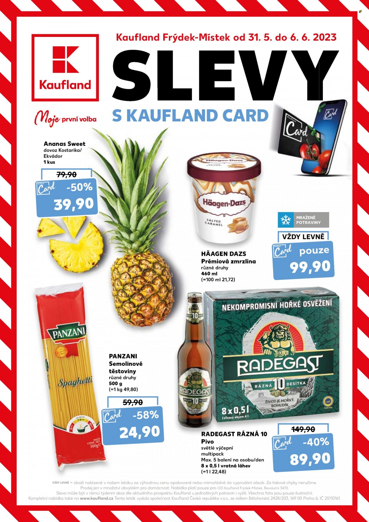 Leták Kaufland - 31.5.2023 - 6.6.2023. Strana 1