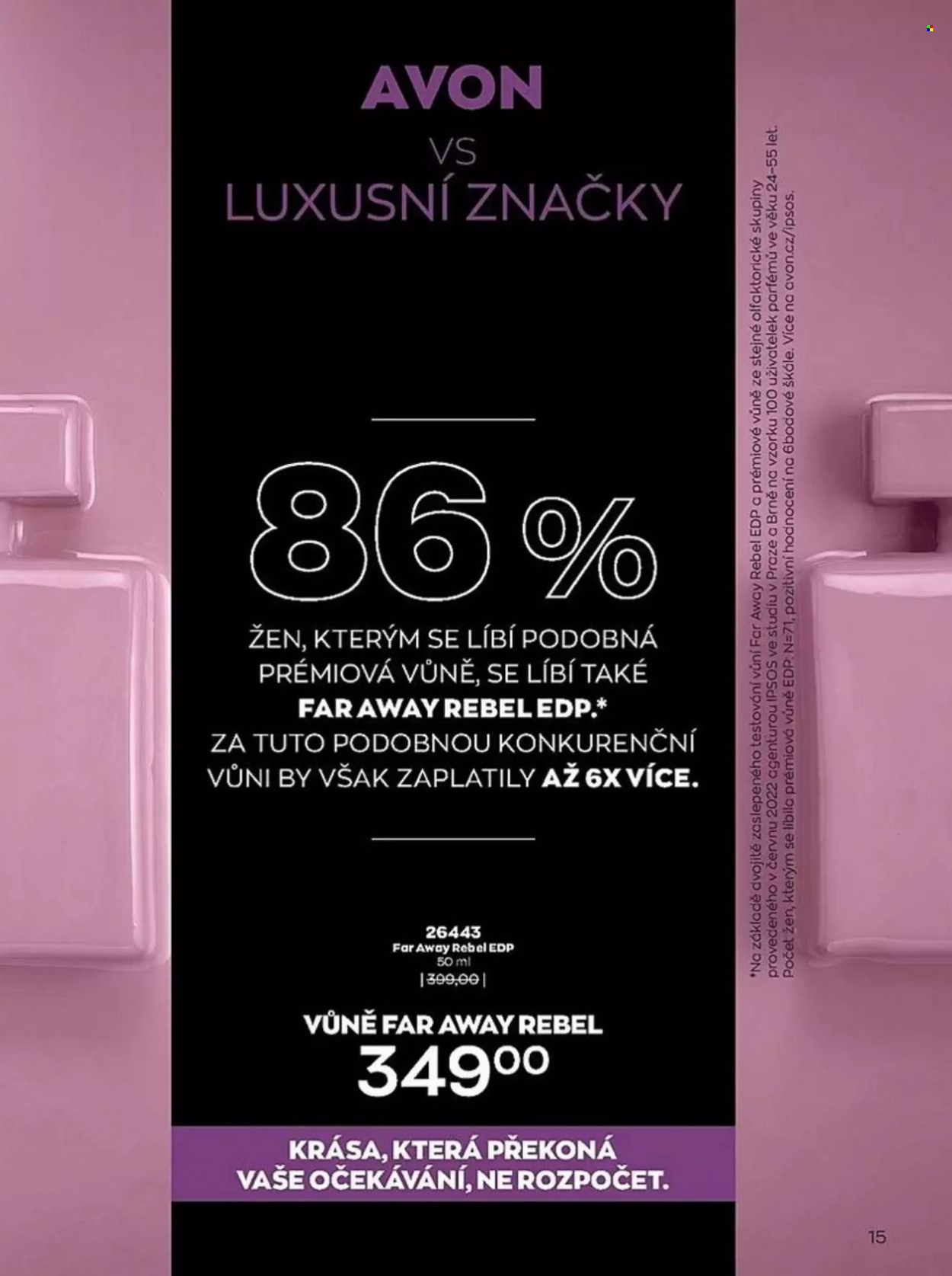 Leták AVON - 1.6.2023 - 30.6.2023. Strana 15