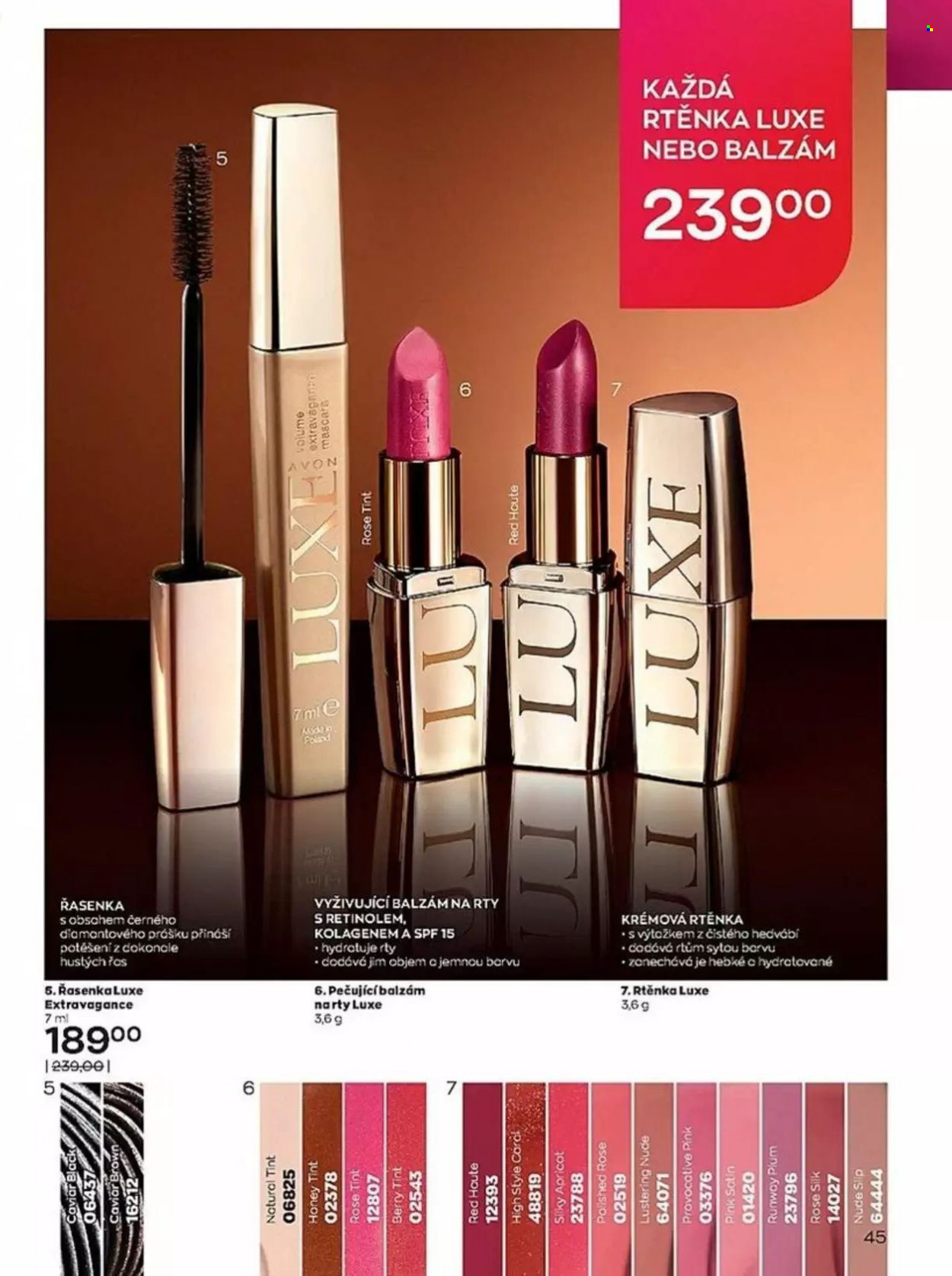 Leták AVON - 1.6.2023 - 30.6.2023. Strana 45