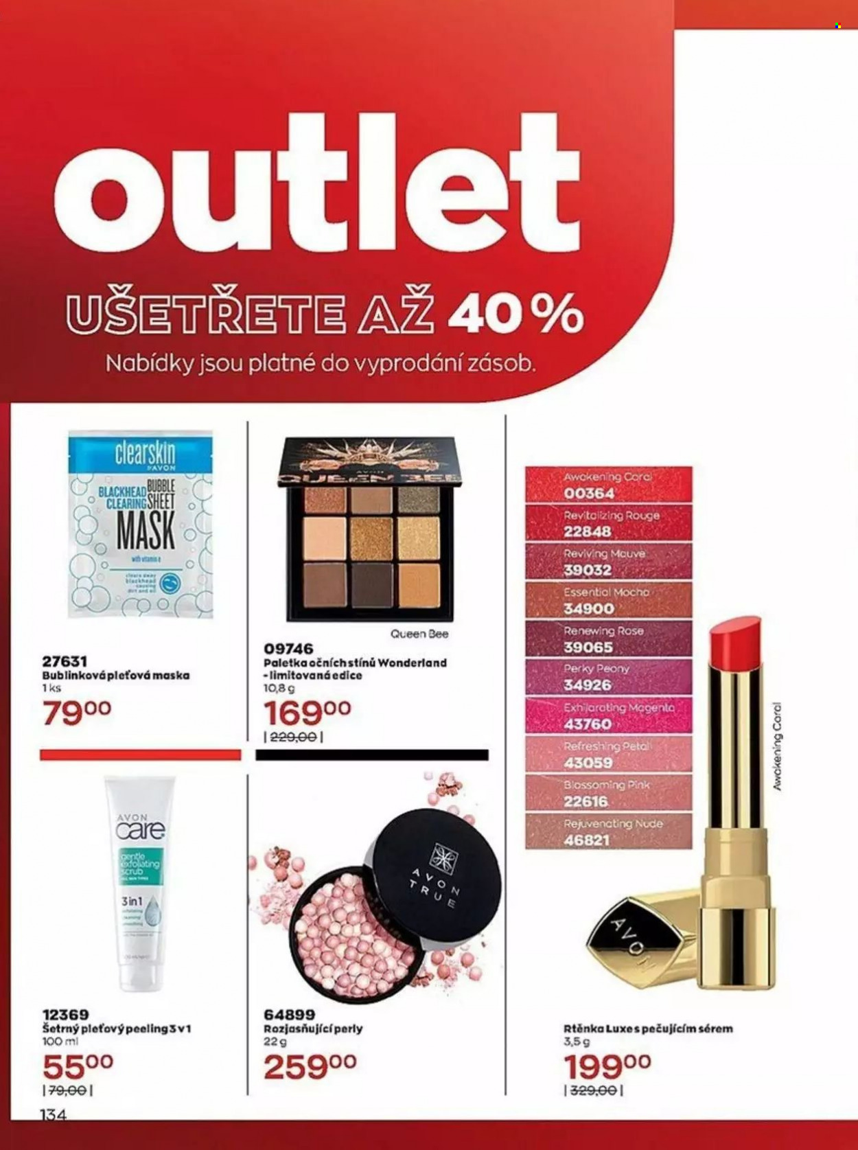 Leták AVON - 1.6.2023 - 30.6.2023. Strana 134