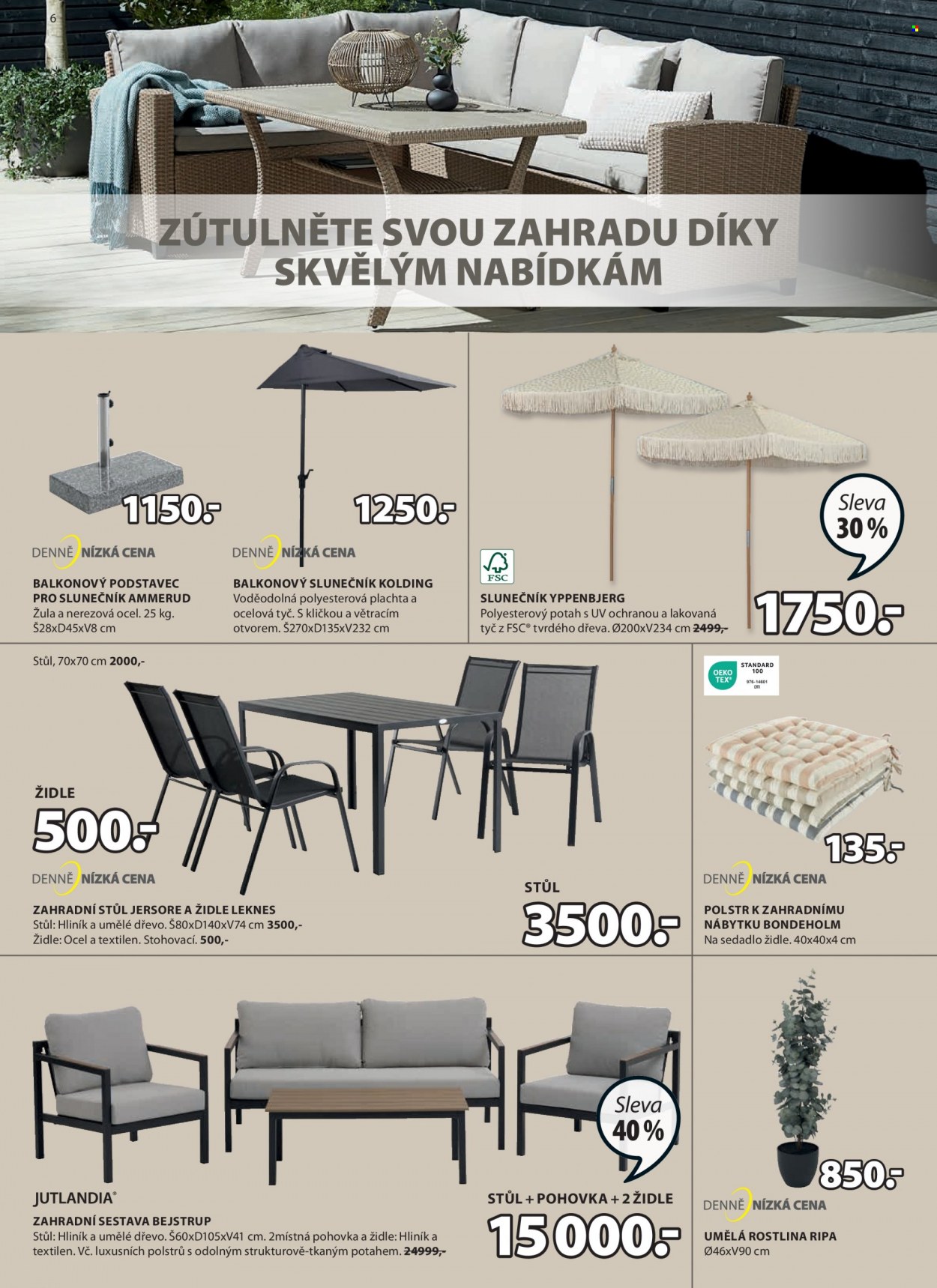 Leták JYSK - 31.5.2023 - 20.6.2023. Strana 6