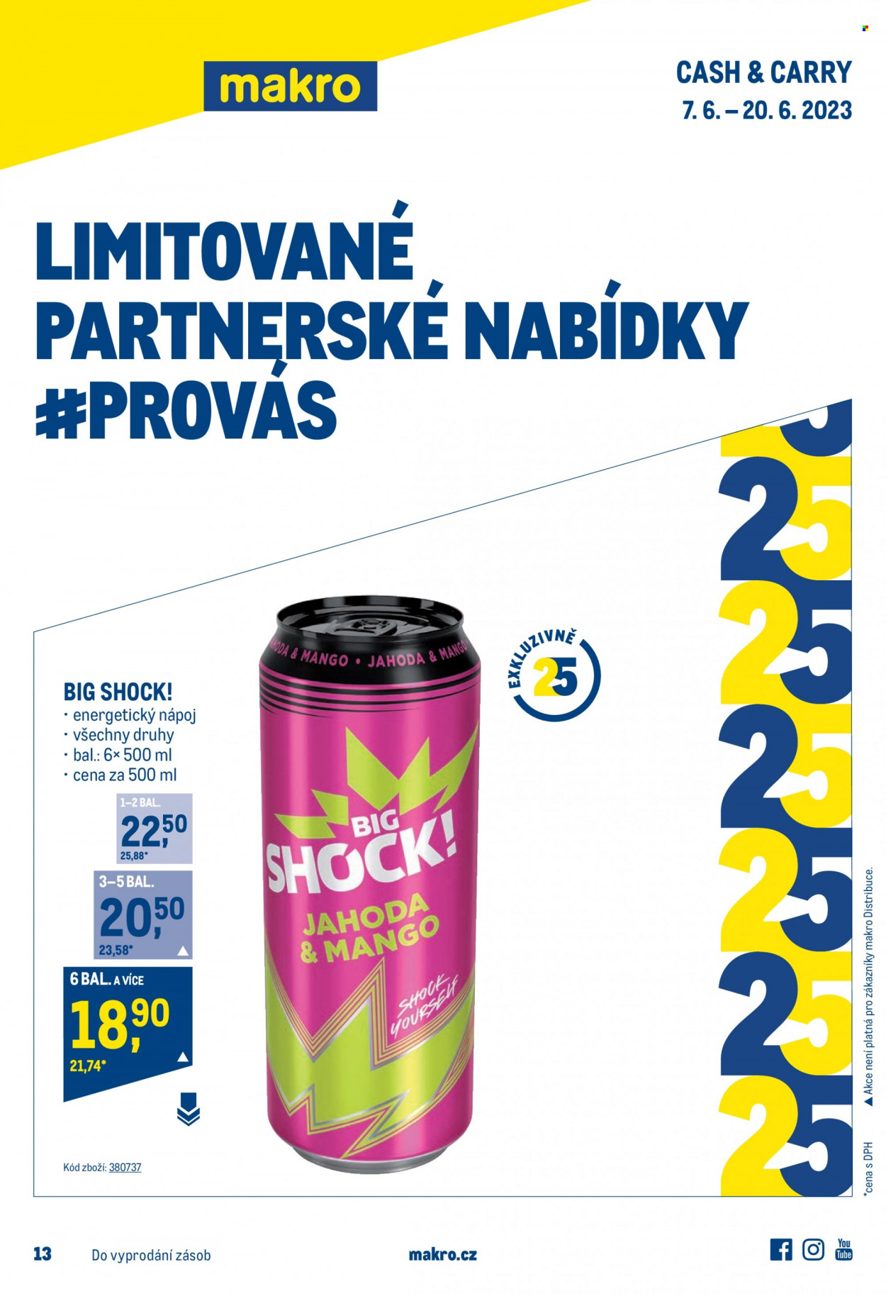 Leták MAKRO - 7.6.2023 - 20.6.2023. Strana 1