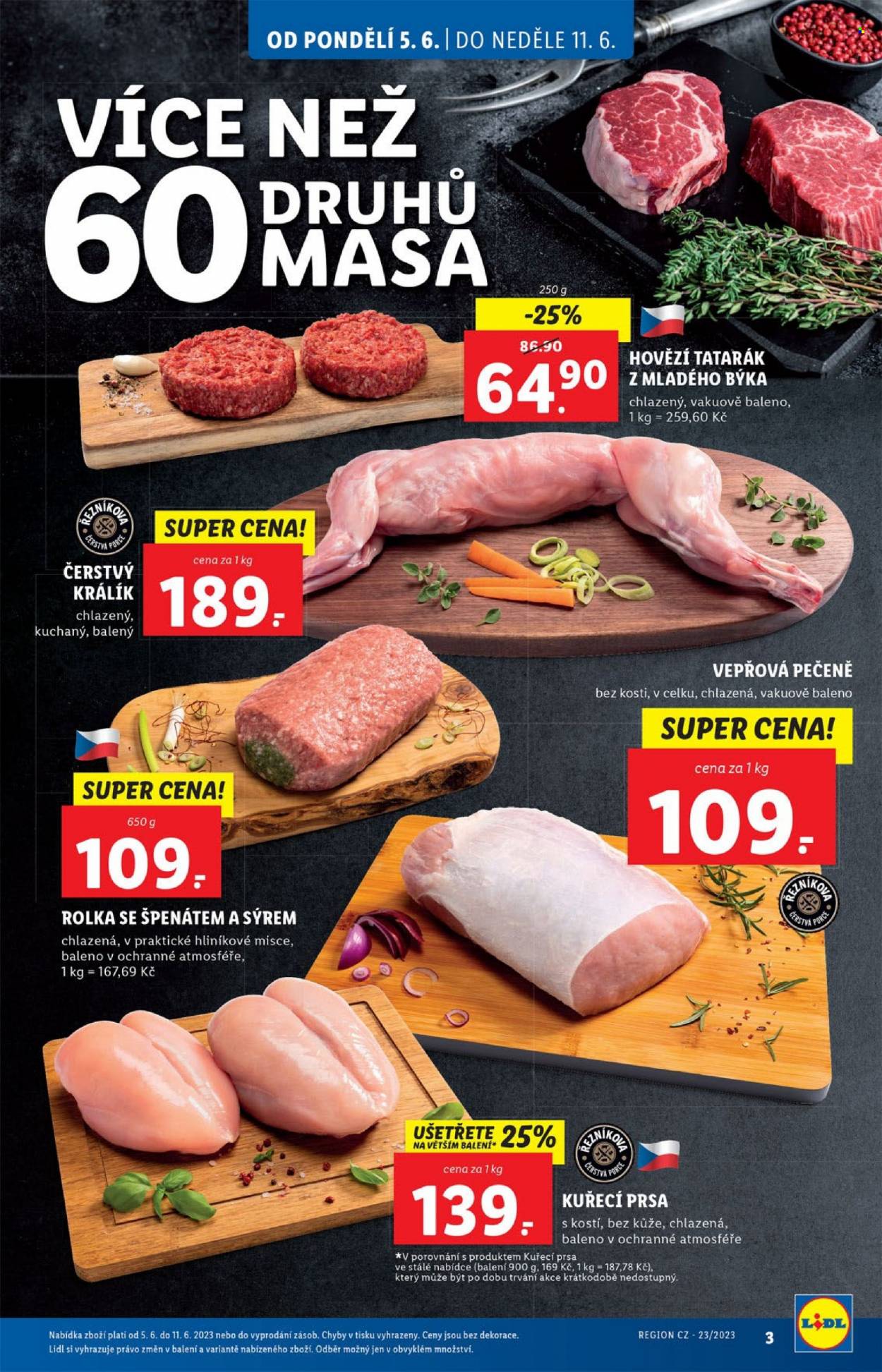 Leták Lidl - 5.6.2023 - 11.6.2023. Strana 3