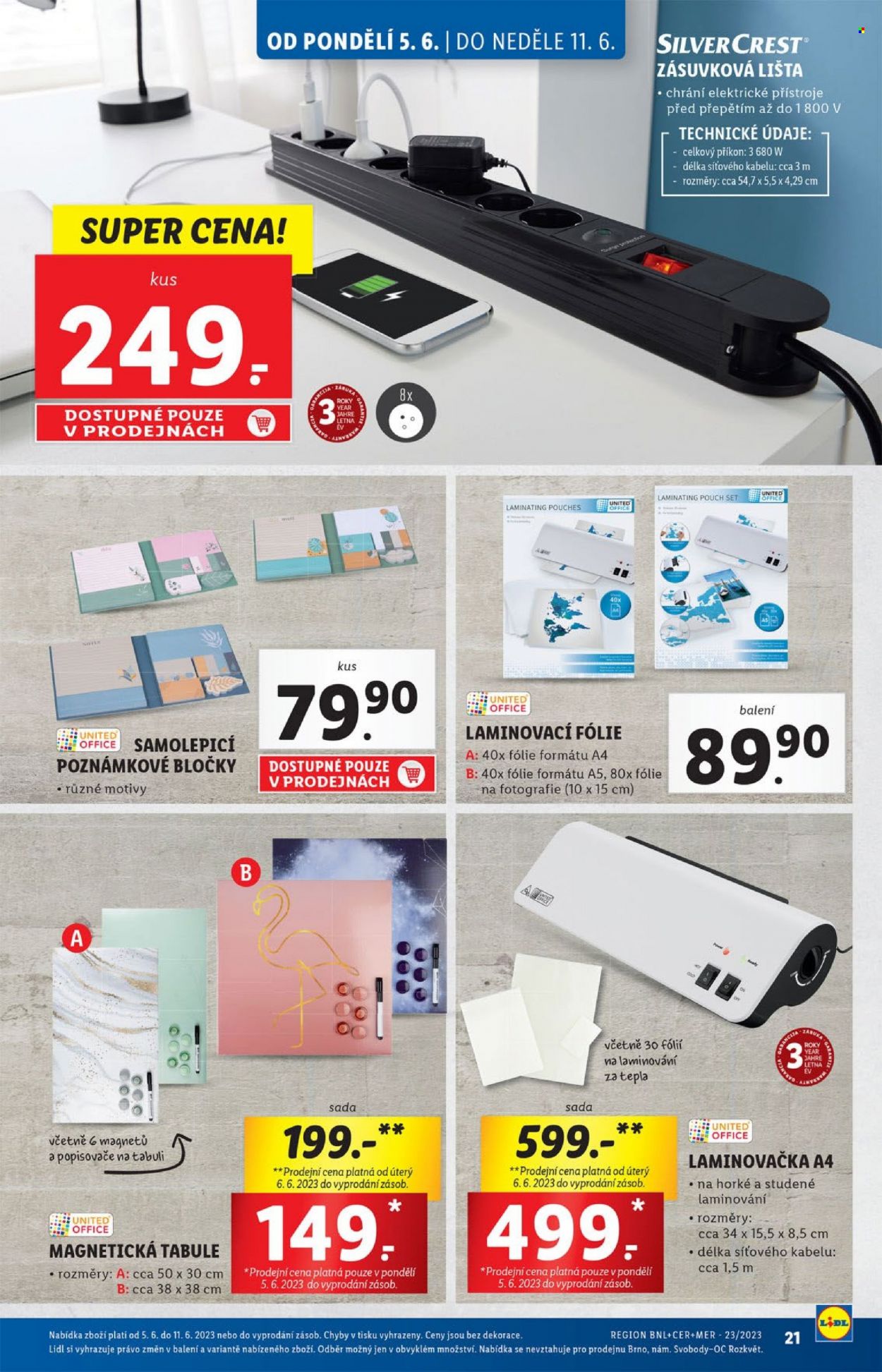 Leták Lidl - 5.6.2023 - 11.6.2023. Strana 21
