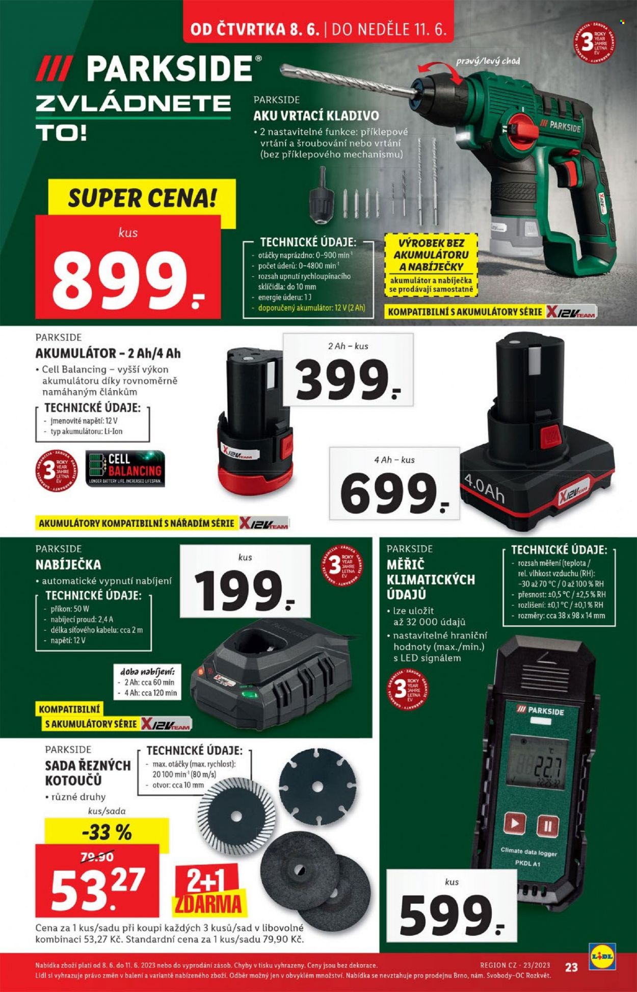 Leták Lidl - 8.6.2023 - 11.6.2023. Strana 23