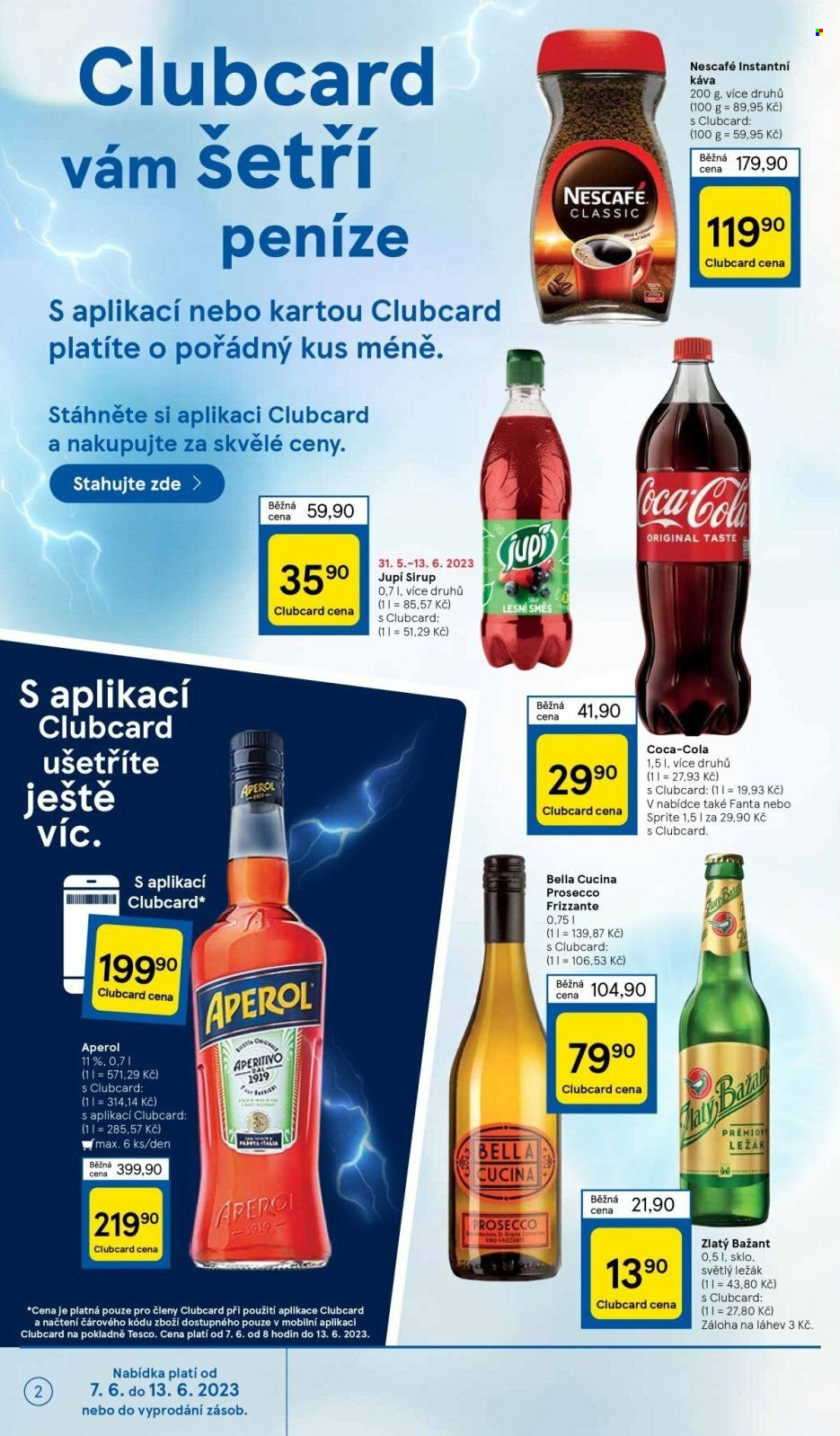 Leták TESCO supermarket - 7.6.2023 - 13.6.2023. Strana 2