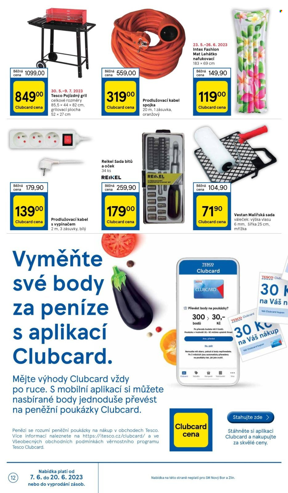 Leták TESCO supermarket - 7.6.2023 - 13.6.2023. Strana 12
