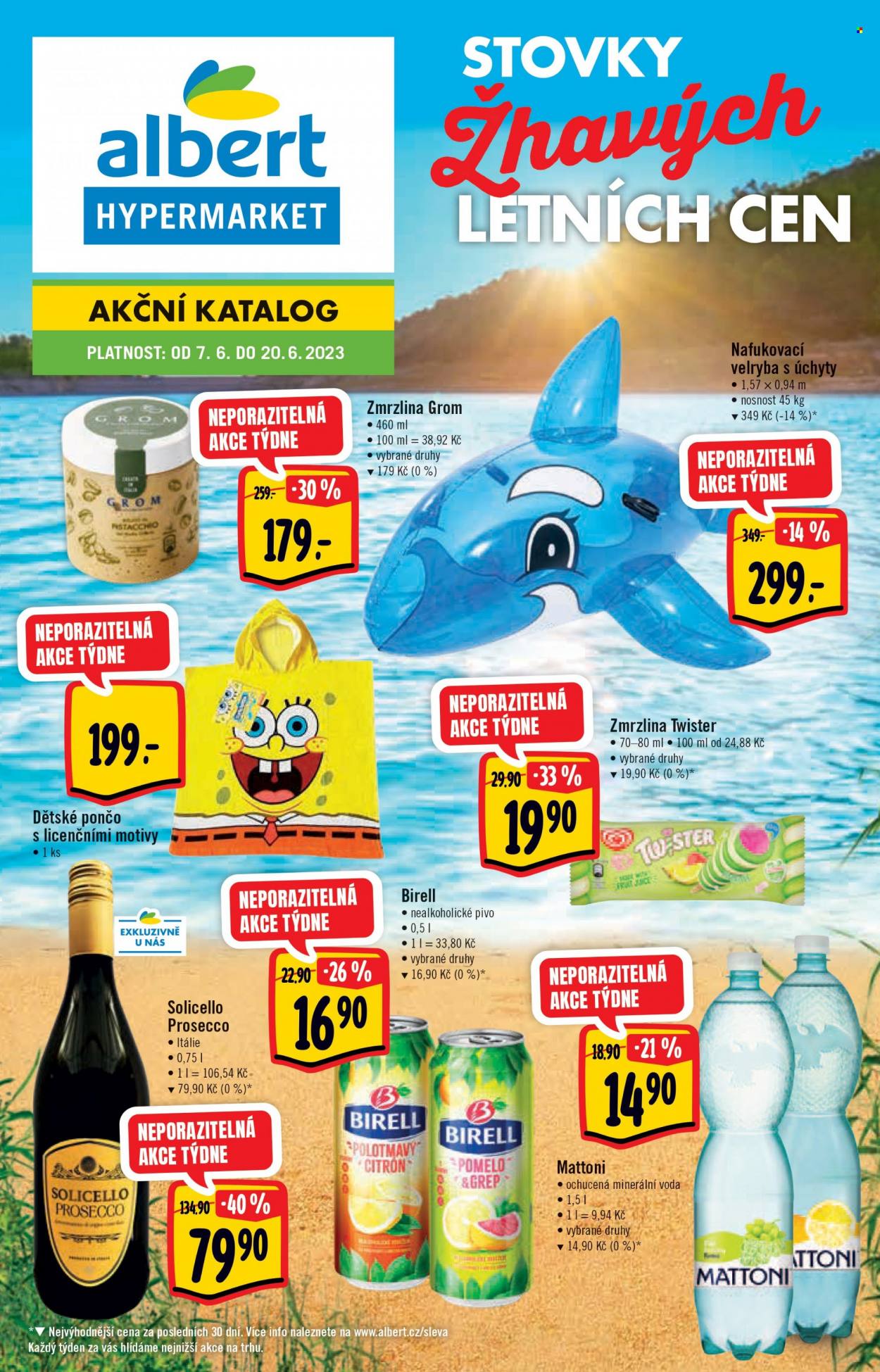Leták Albert Hypermarket - 7.6.2023 - 20.6.2023. Strana 1