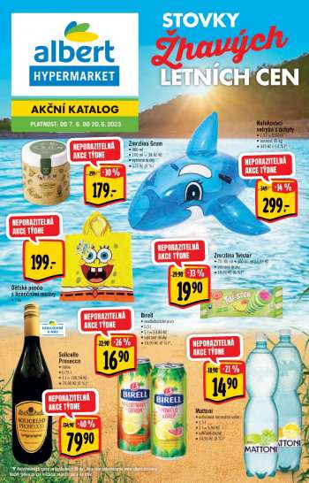 Leták Albert Hypermarket - 7.6.2023 - 20.6.2023.