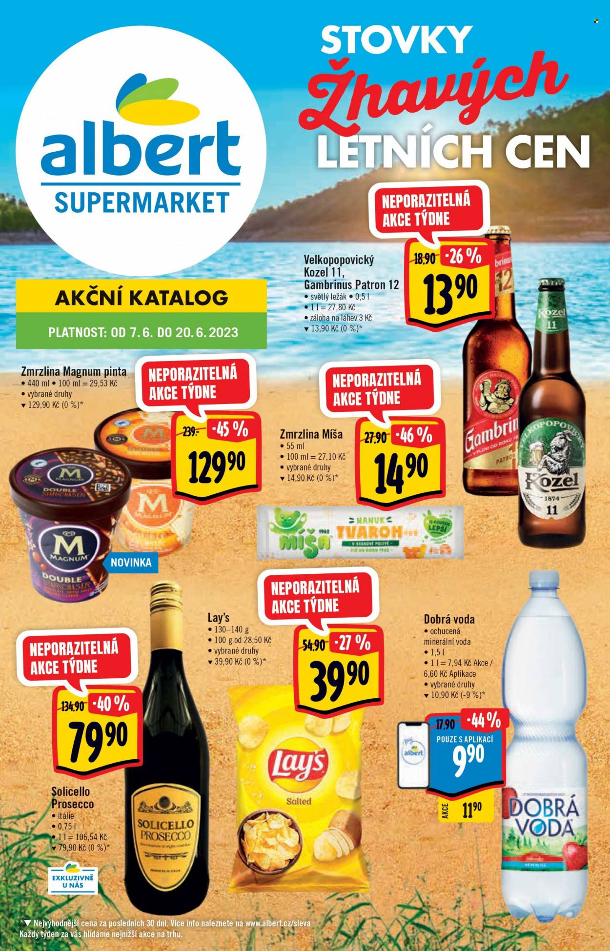 Leták Albert Supermarket - 7.6.2023 - 20.6.2023. Strana 1
