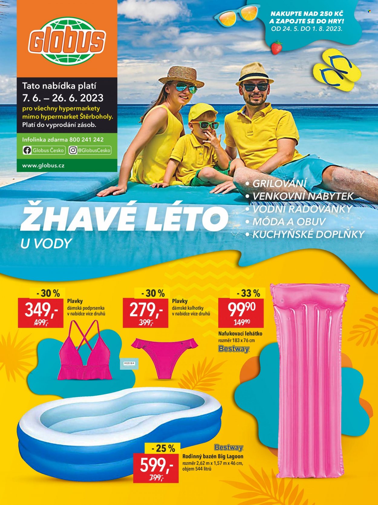 Leták Globus - 7.6.2023 - 26.6.2023. Strana 1