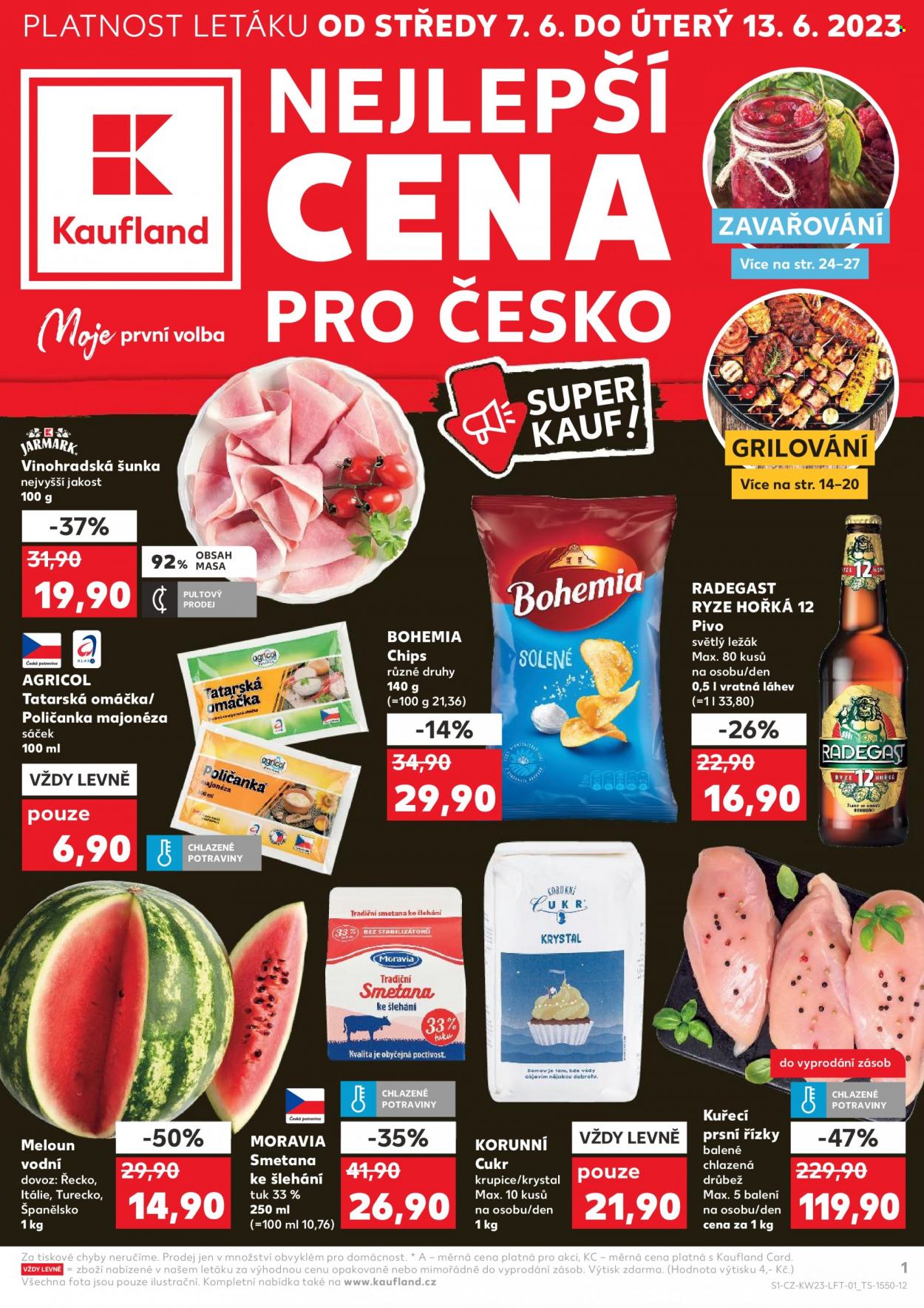 Leták Kaufland - 7.6.2023 - 13.6.2023. Strana 1
