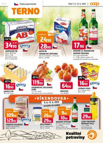 Leták coop TERNO - 7.6.2023 - 13.6.2023.