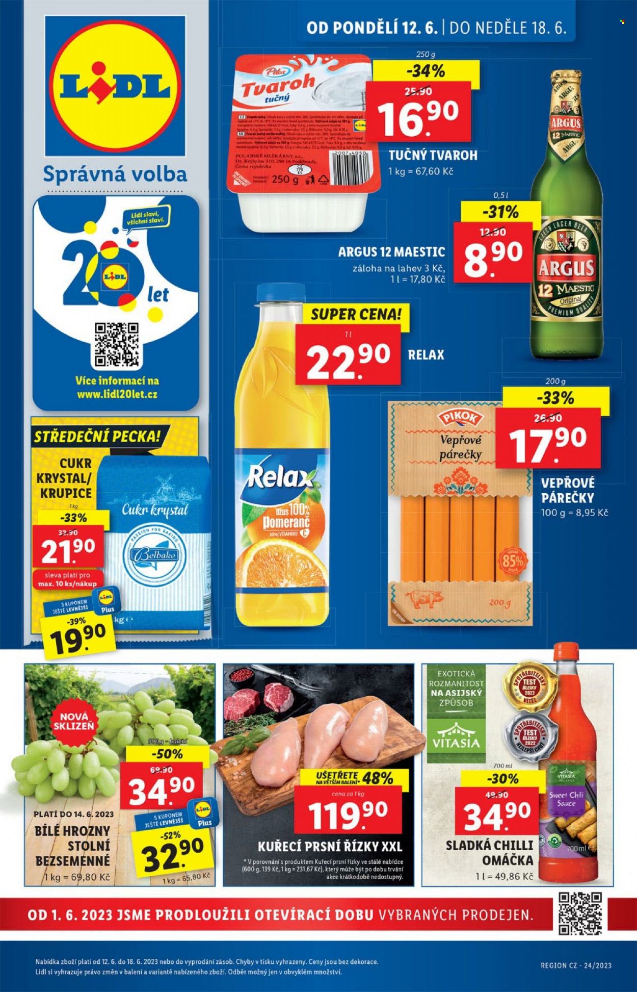 Leták Lidl - 12.6.2023 - 18.6.2023. Strana 1
