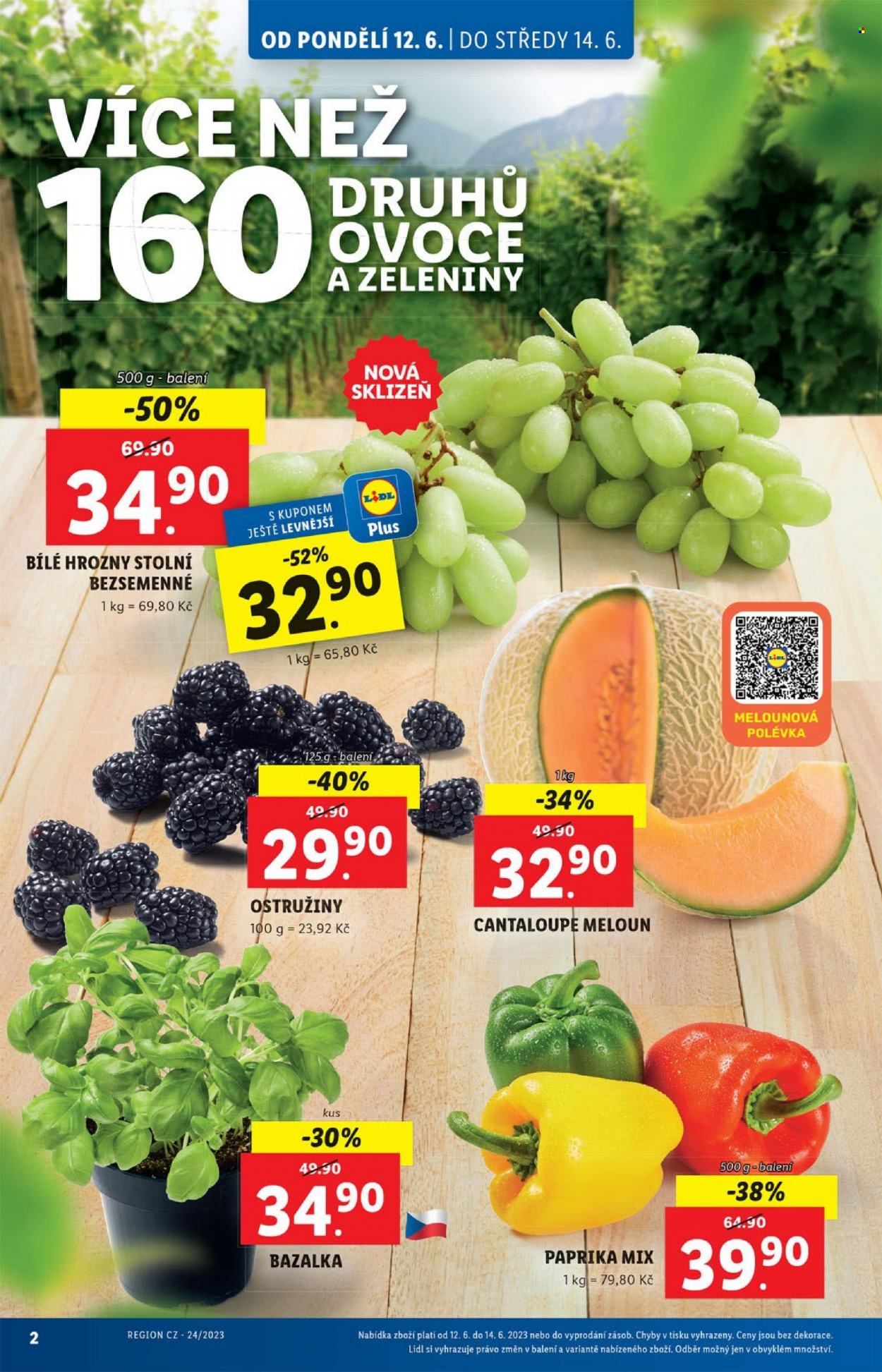 Leták Lidl - 12.6.2023 - 18.6.2023. Strana 2