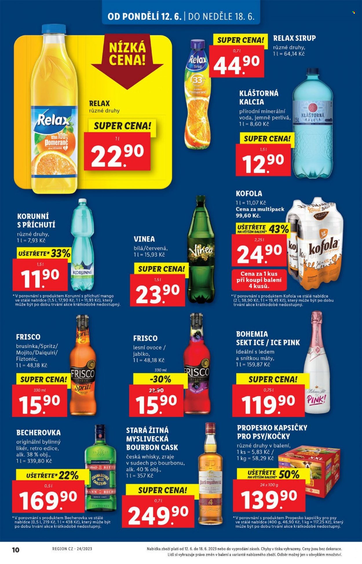 Leták Lidl - 12.6.2023 - 18.6.2023. Strana 10