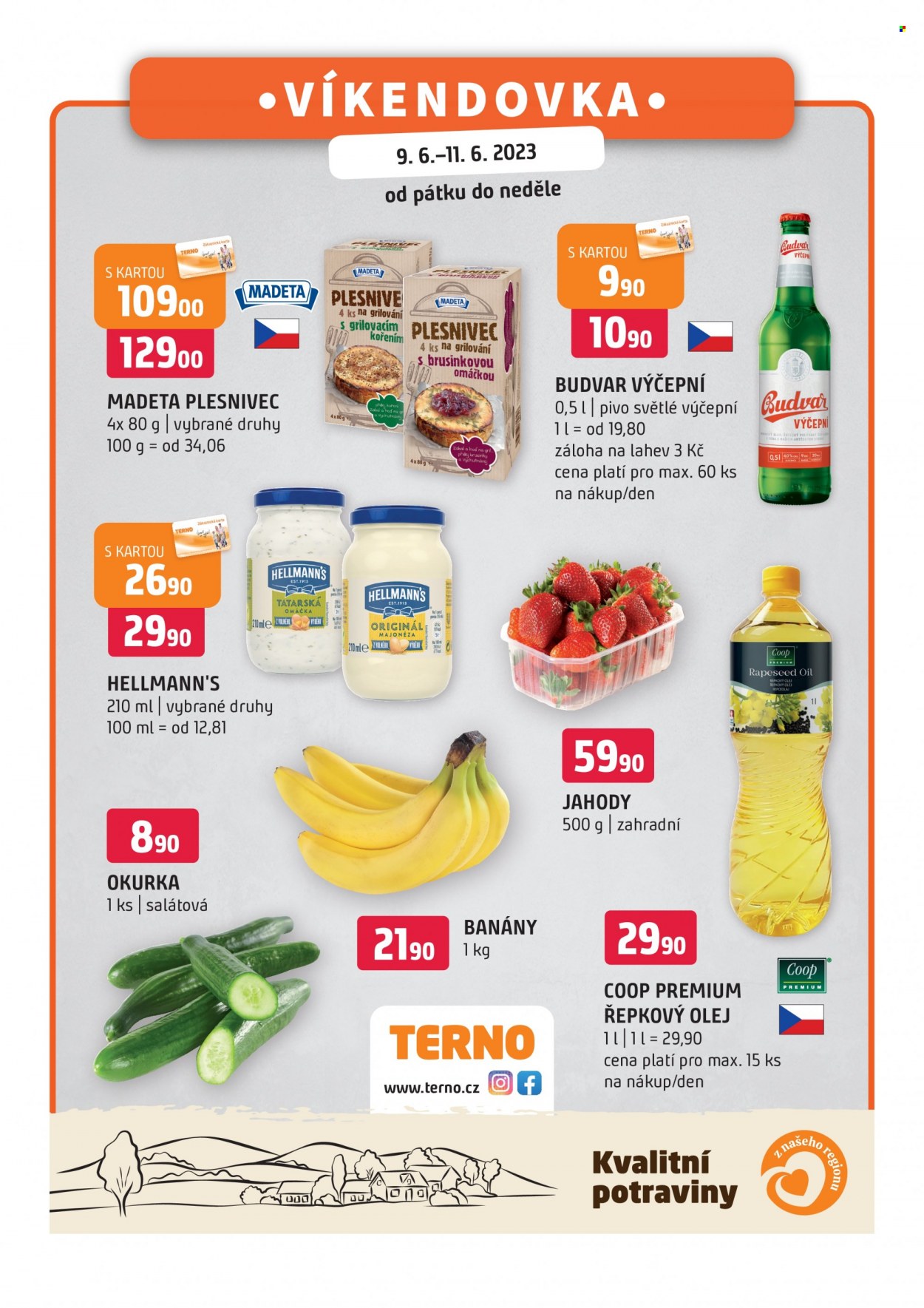 Leták coop TERNO - 9.6.2023 - 11.6.2023. Strana 1