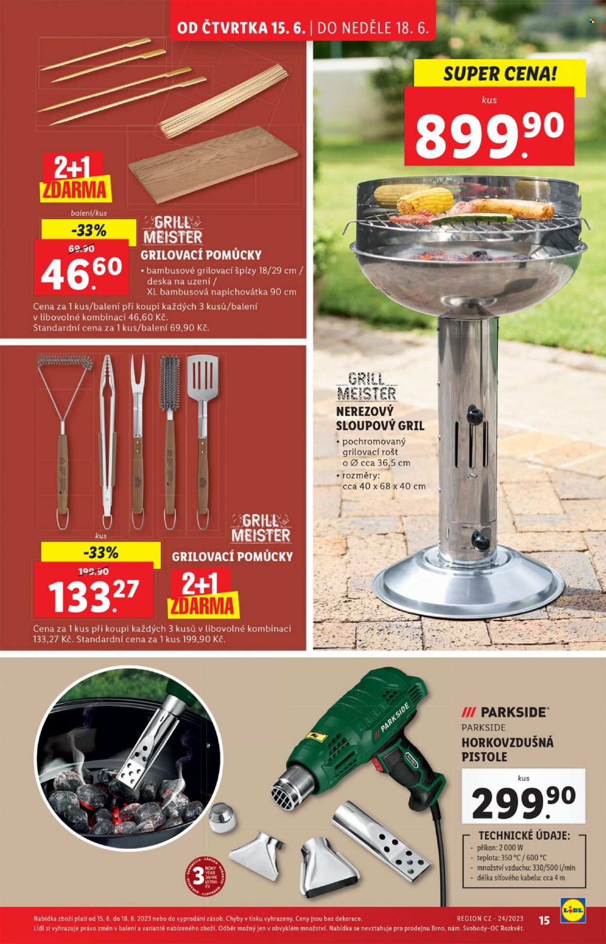 Leták Lidl - 15.6.2023 - 18.6.2023. Strana 15