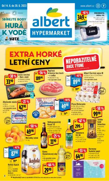 Leták Albert Hypermarket - 14.6.2023 - 20.6.2023.